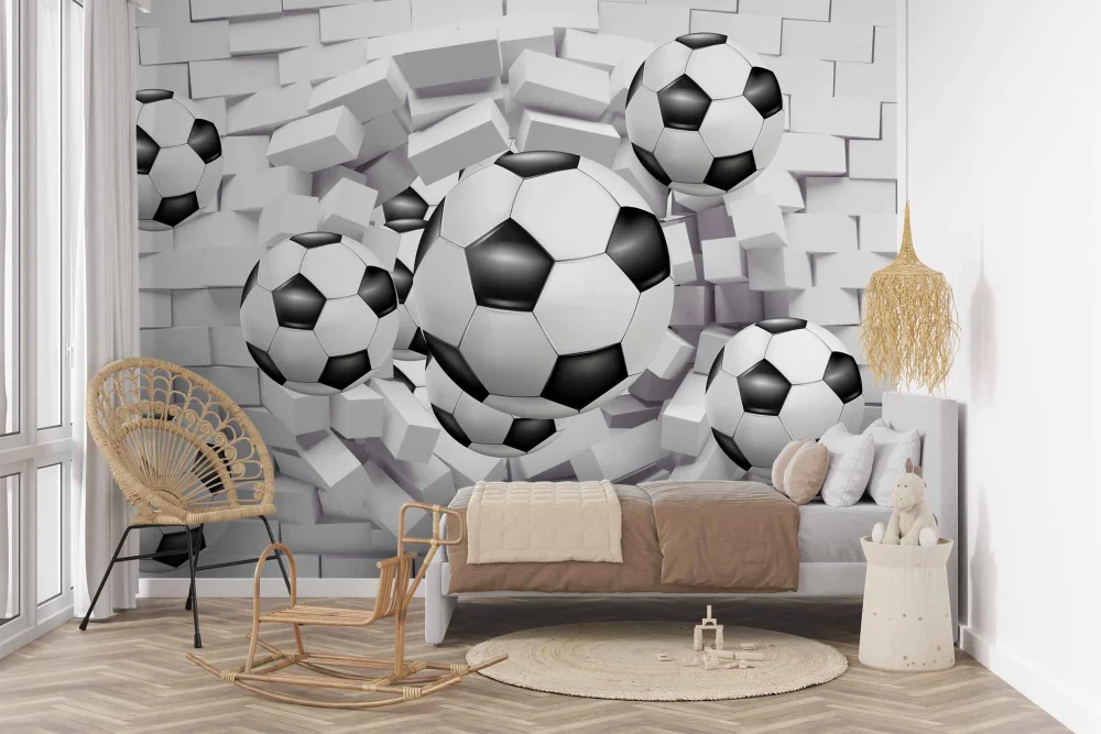 Fototapeta 3D Piłka Nożna