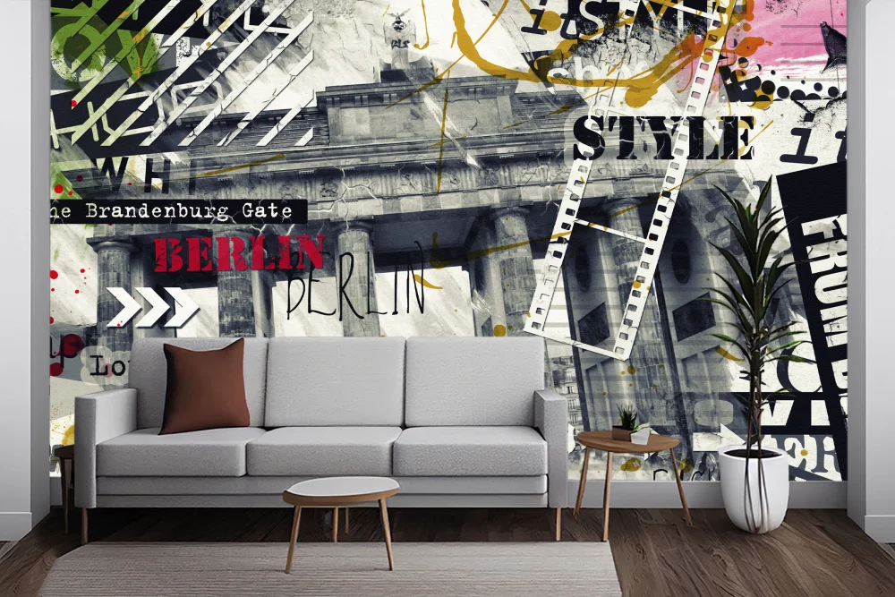 Fototapeta Berlin i PopArt
