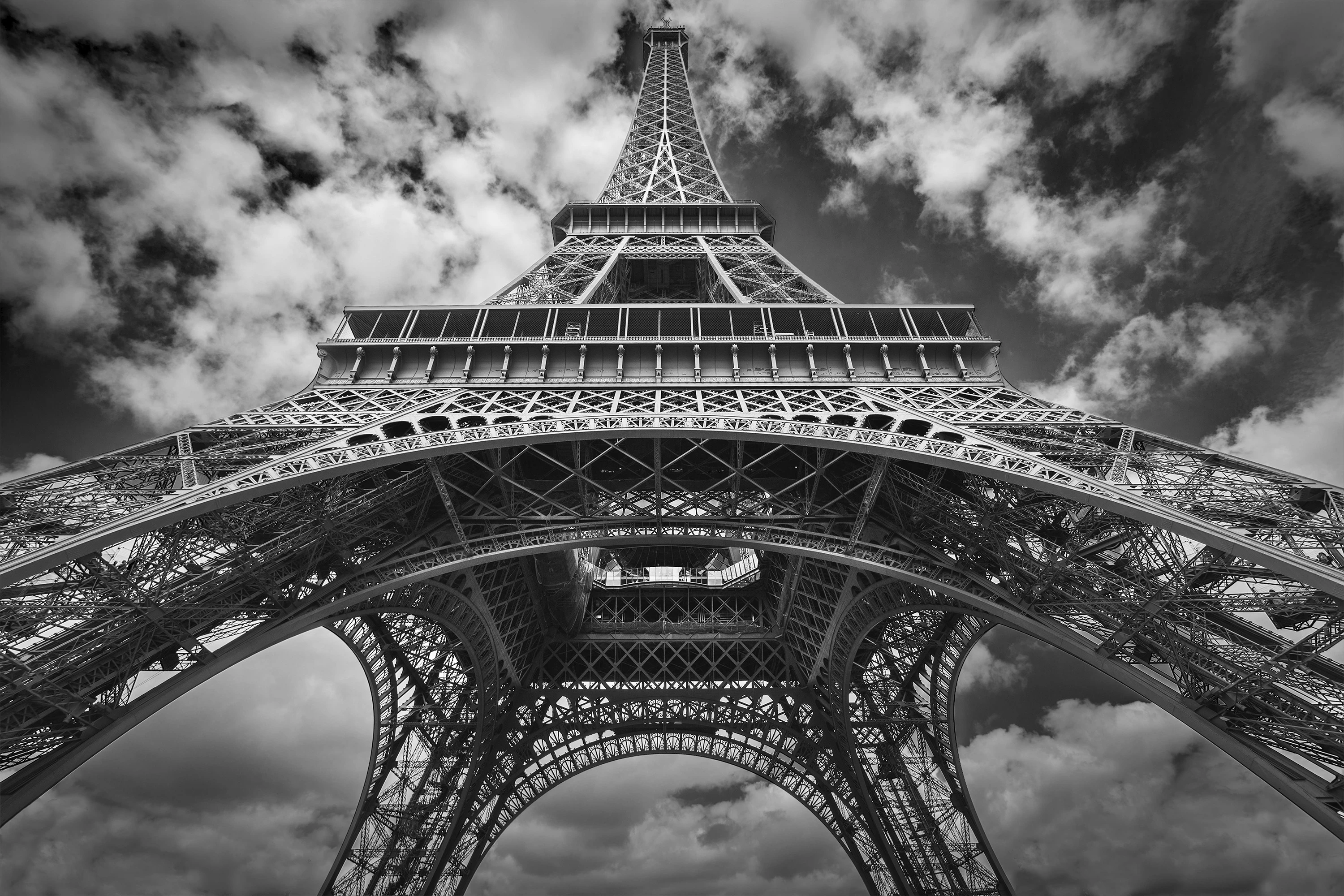 Fototapeta Wieża Eiffla Sepia 7