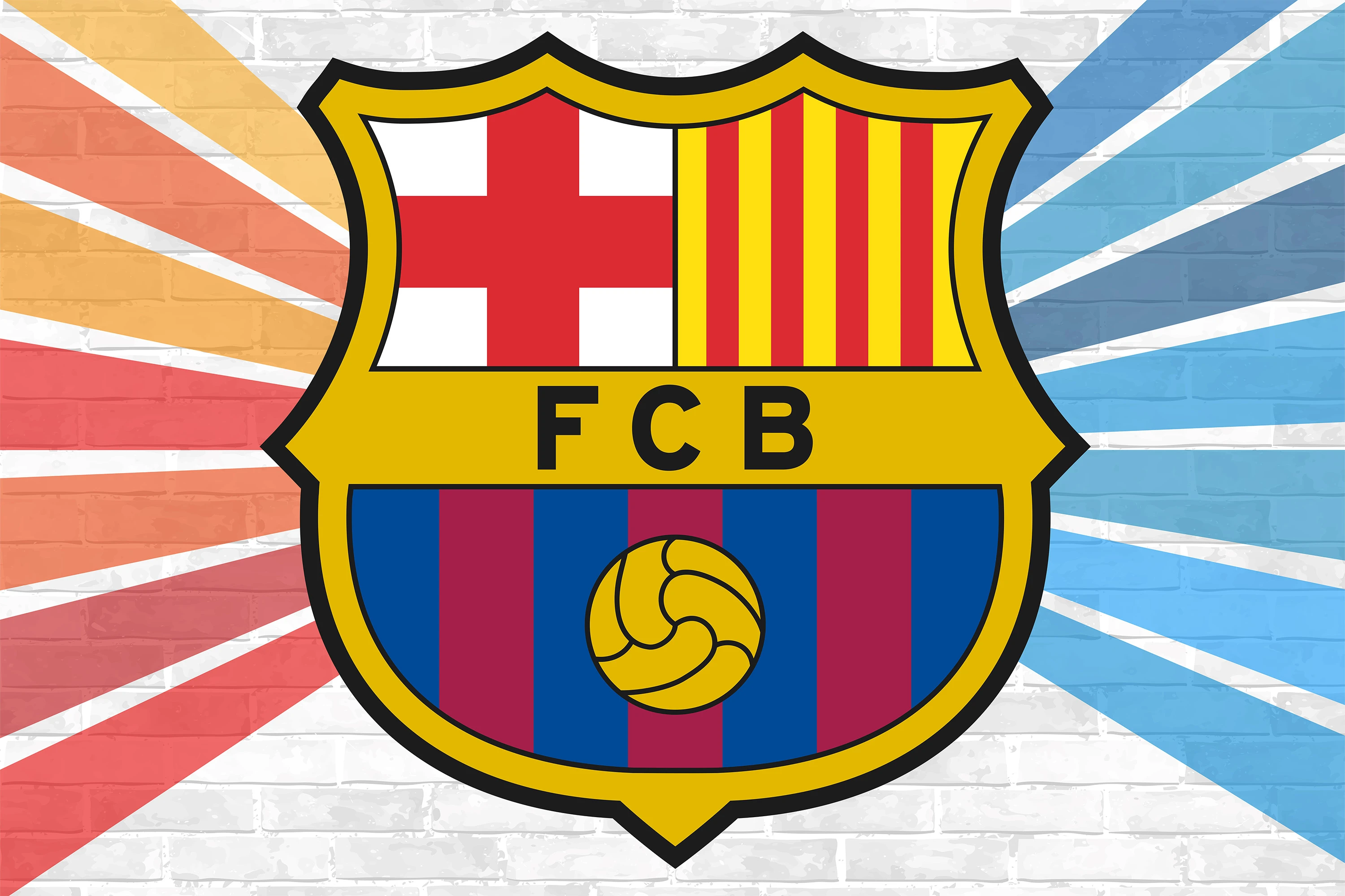 Fototapeta Symbol FC Barcelona 8