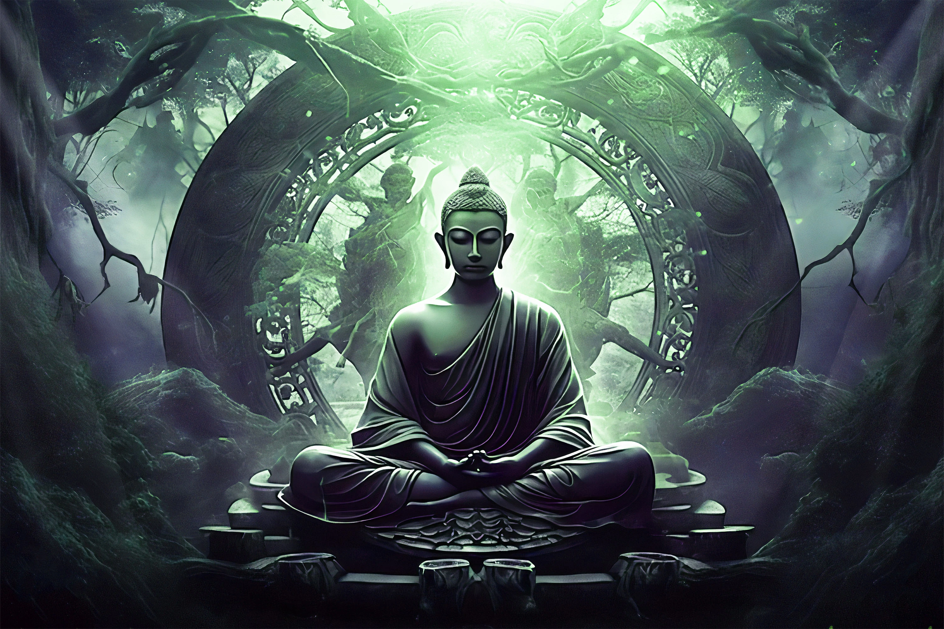 Fototapeta Tajemniczy Budda 6