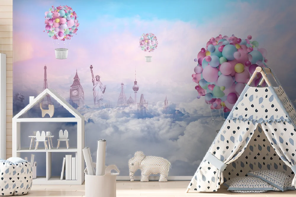 Fototapeta Czarujące Balony Na Niebie