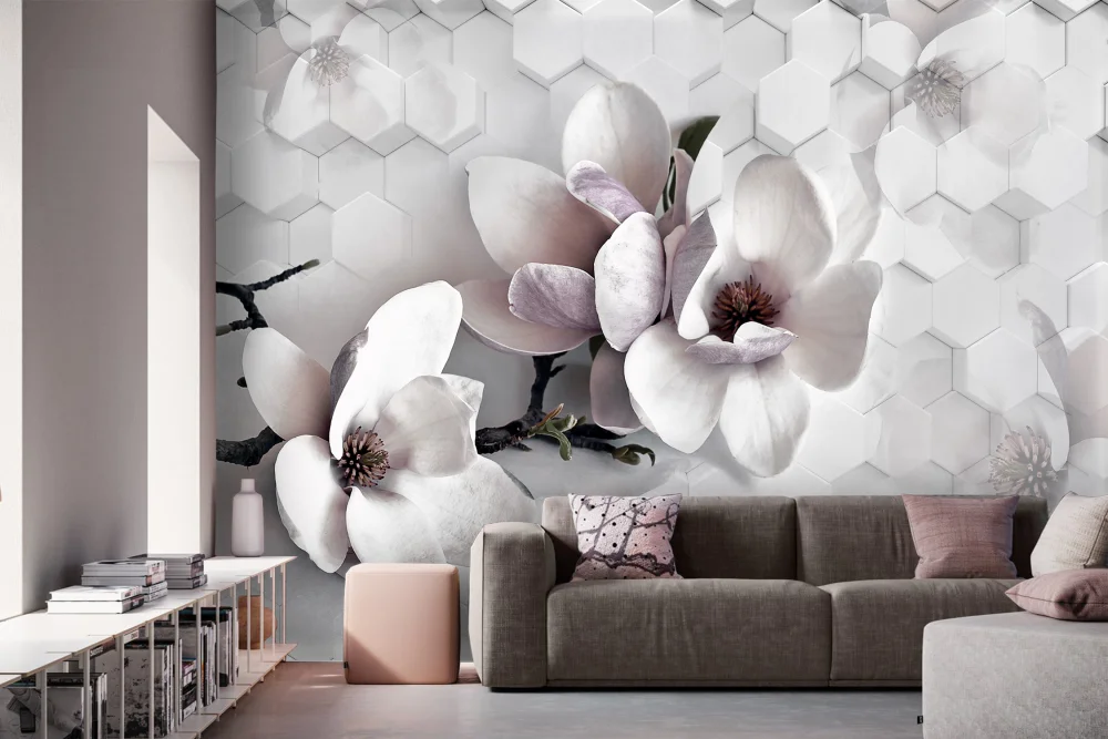 Fototapeta Delikatna 3D Orchidea