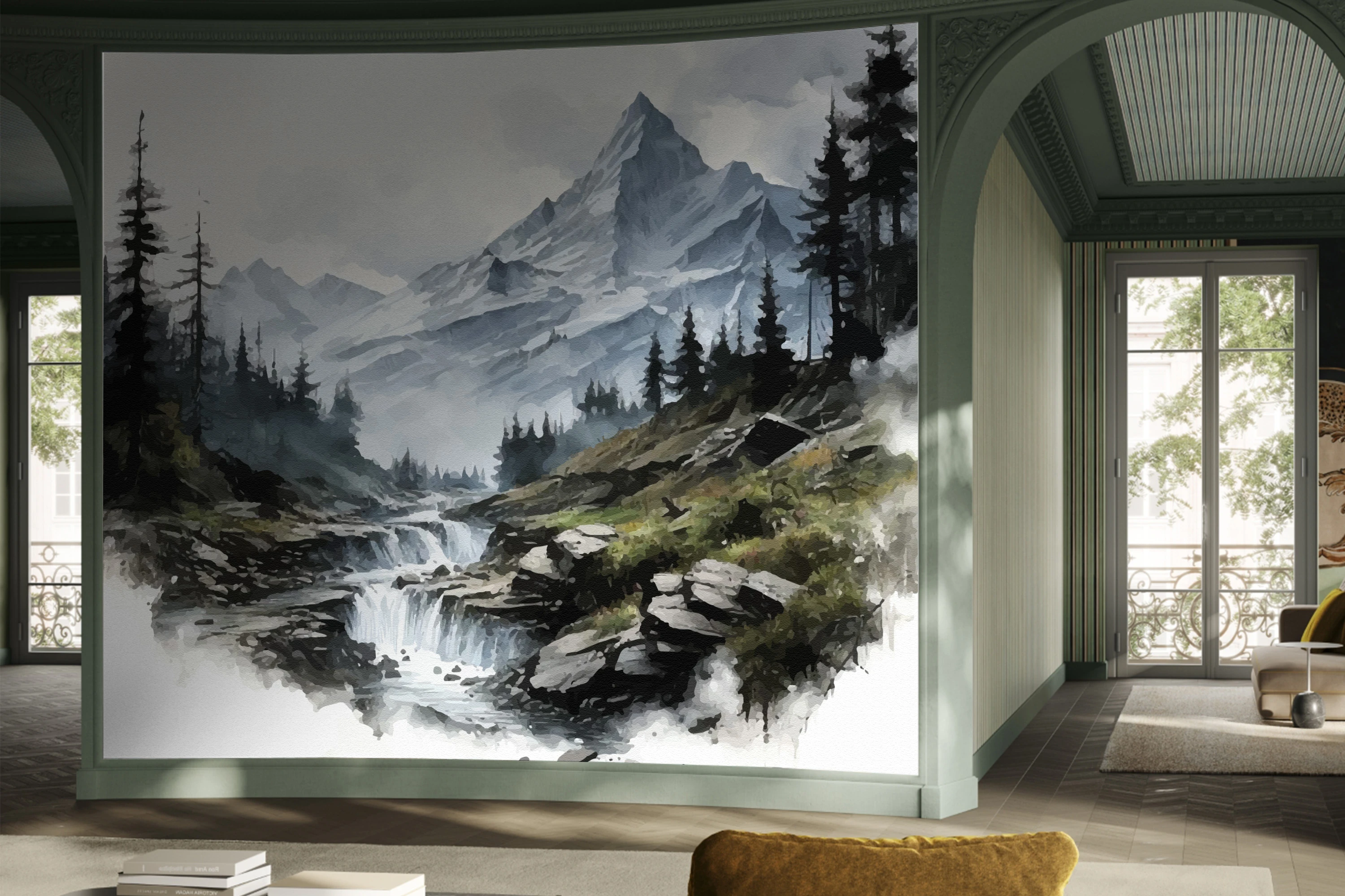 Fototapeta Alpejski Bezmiar