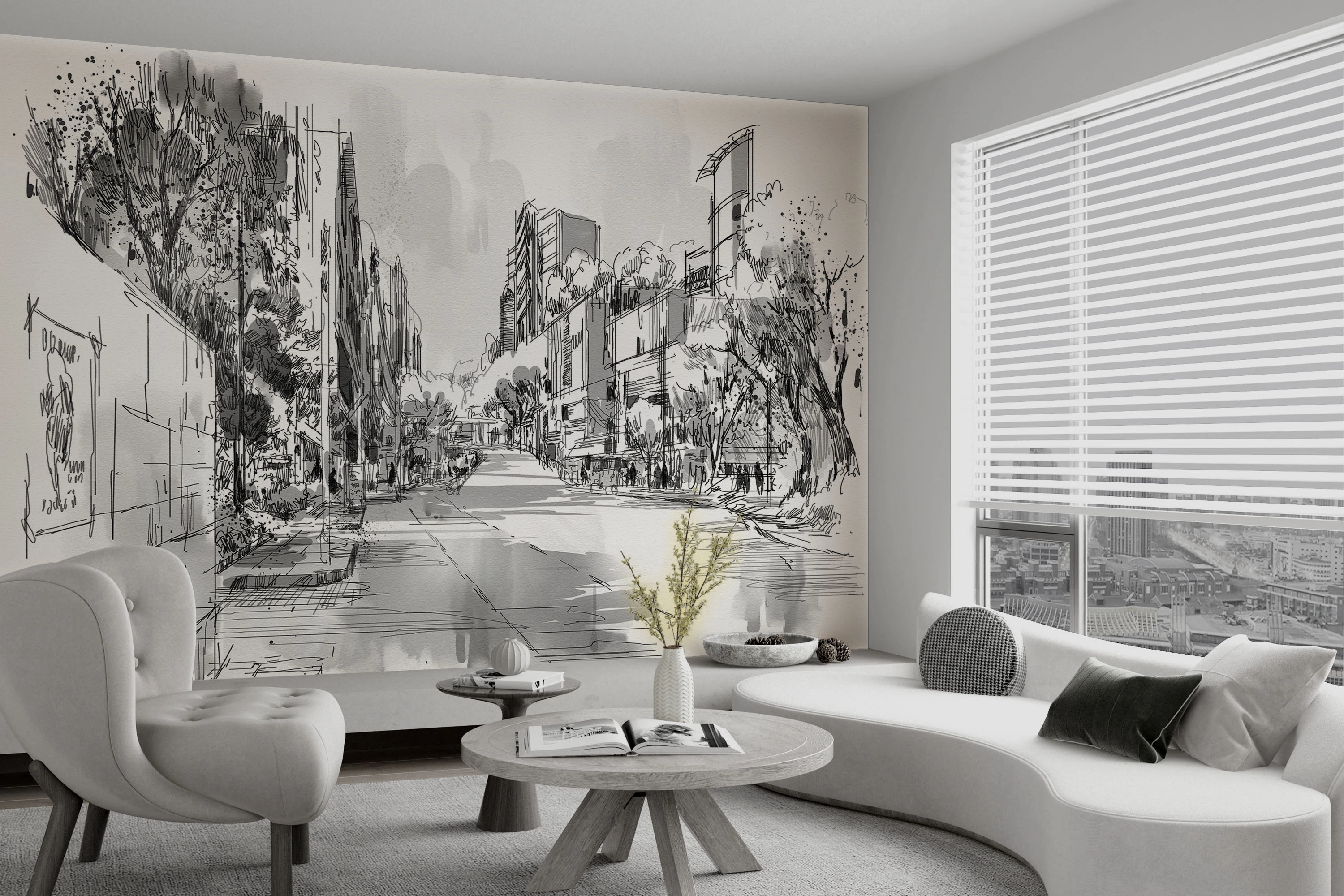 Fototapeta Architektoniczny Szkic