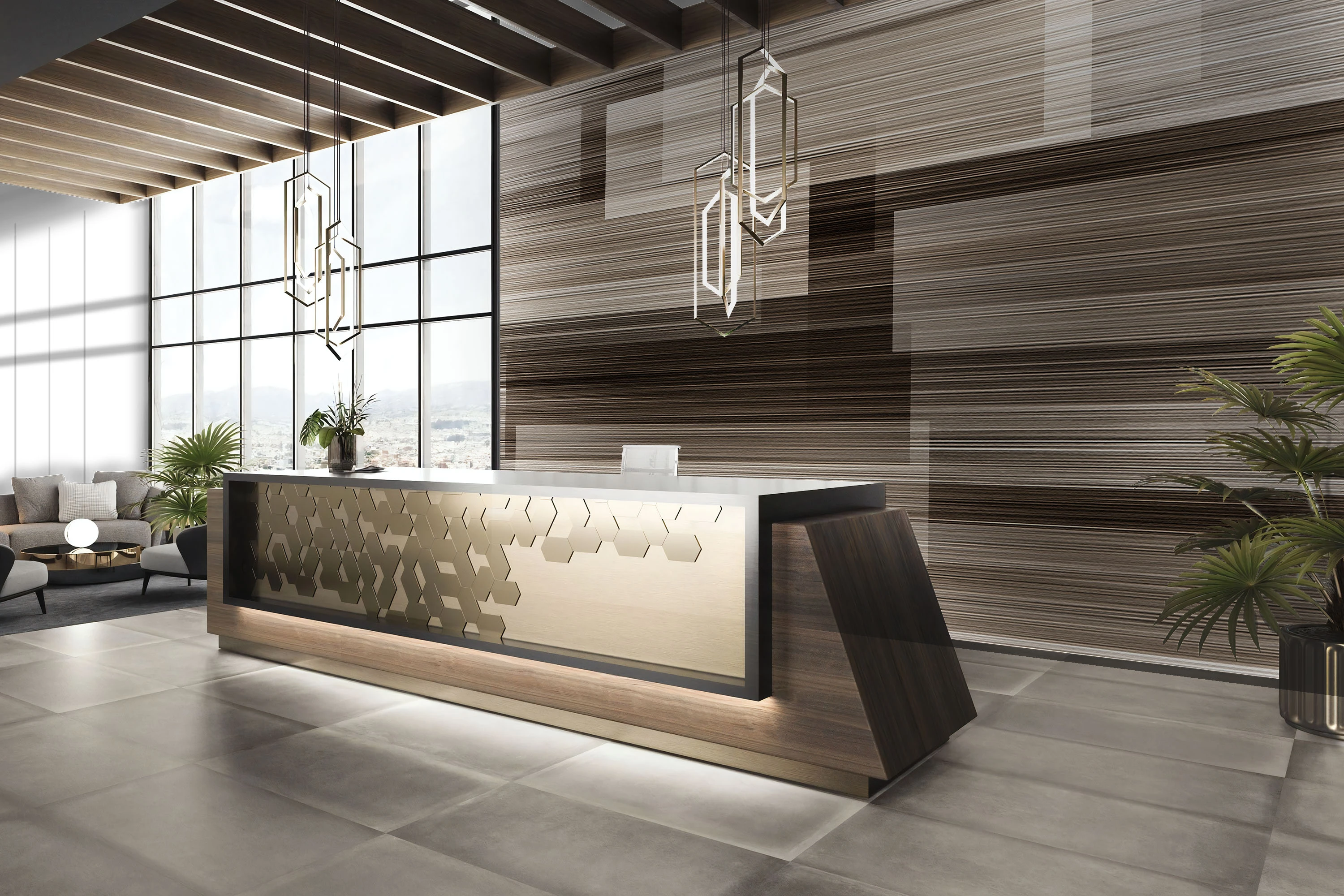 Fototapeta Beżowa Równowaga