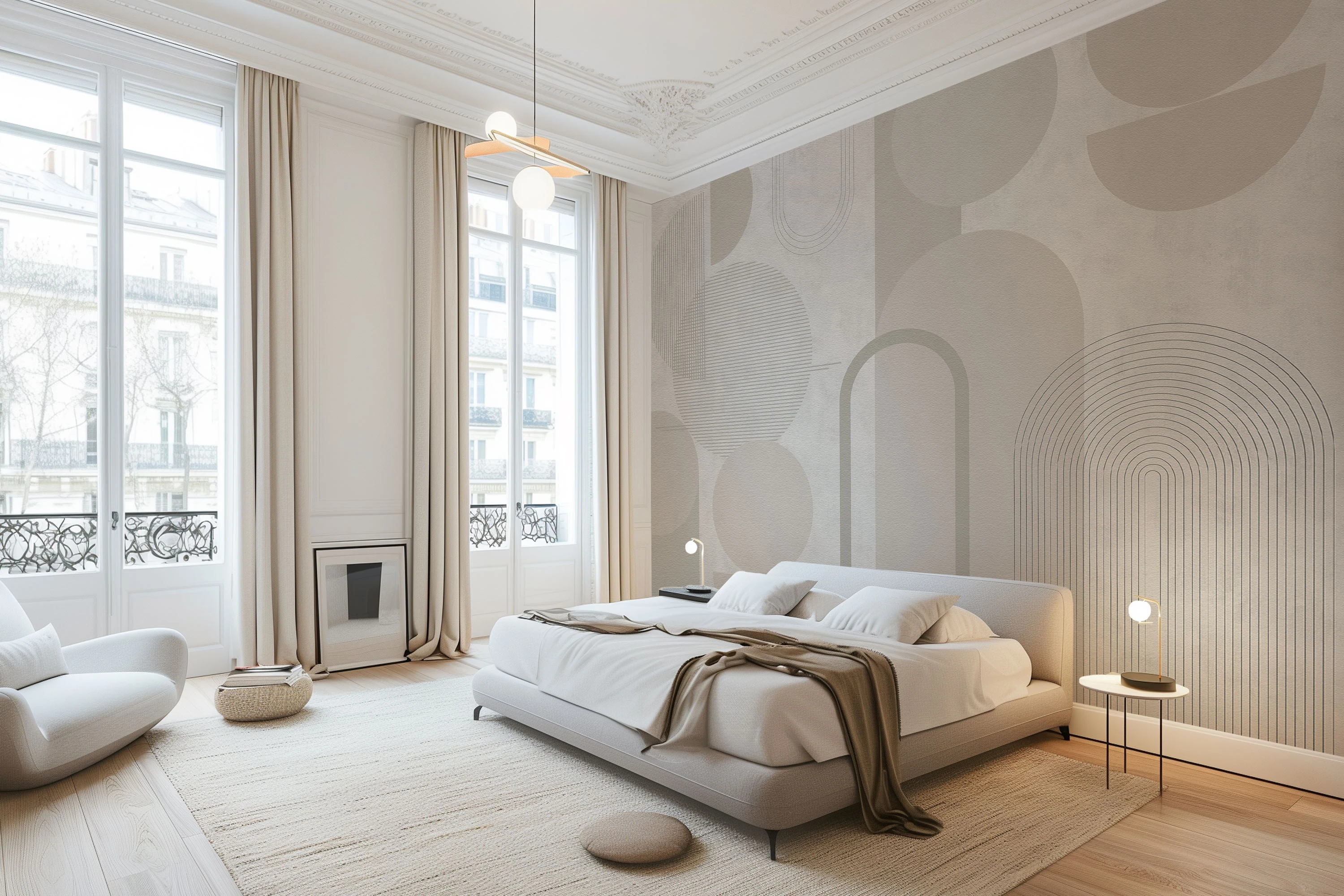 Fototapeta Beżowe Formy