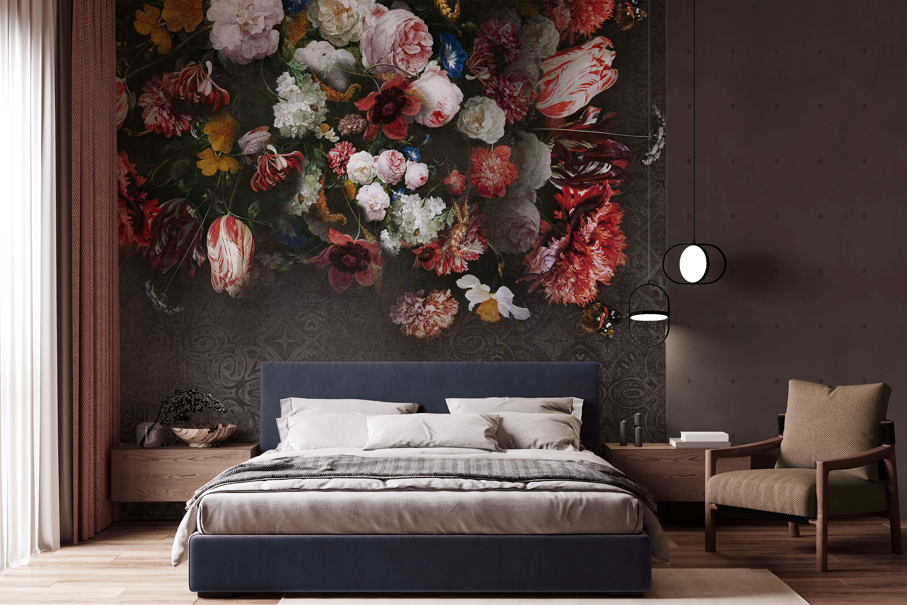 Fototapeta Ciemny Bukiet