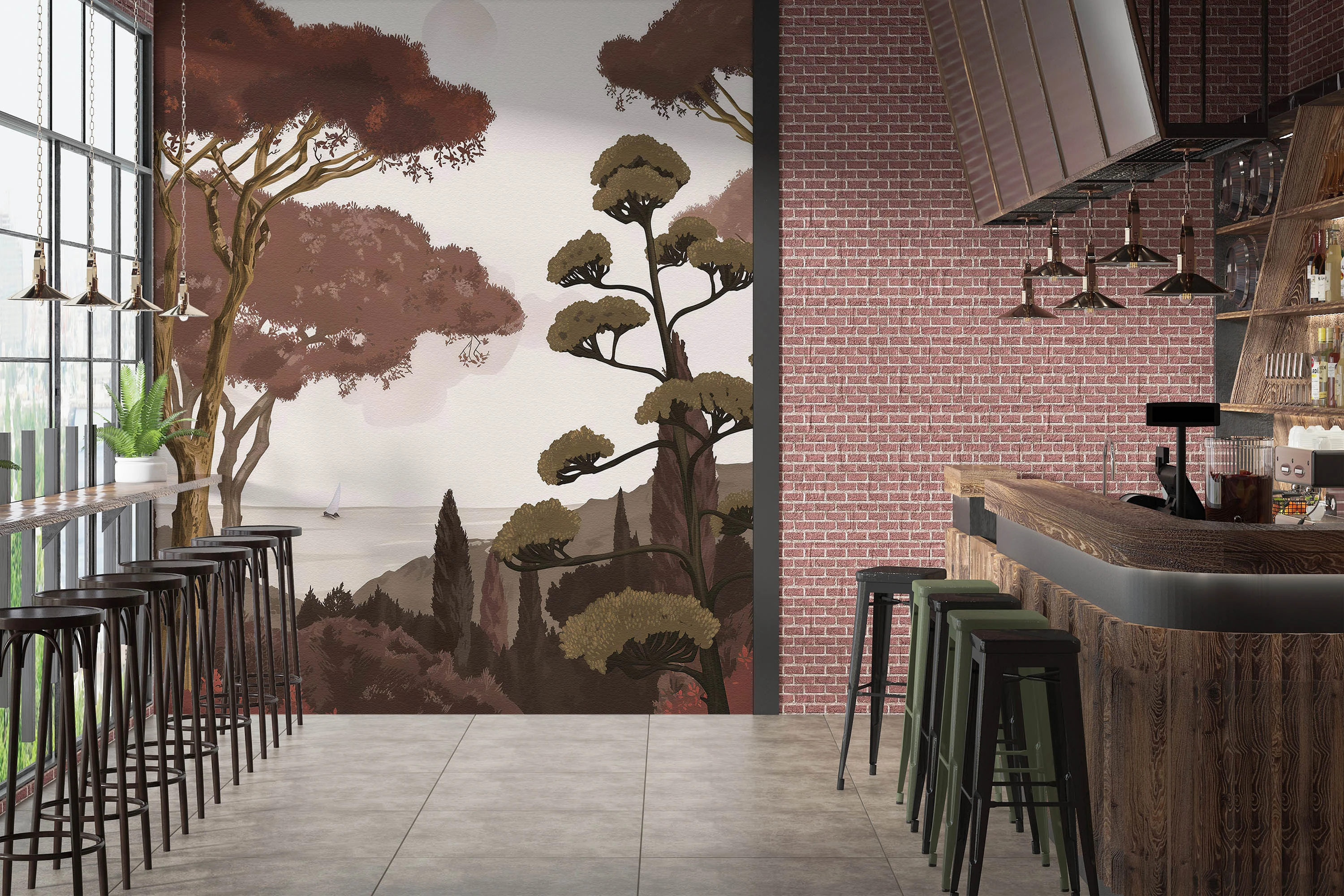 Fototapeta Ciepły Krajobraz