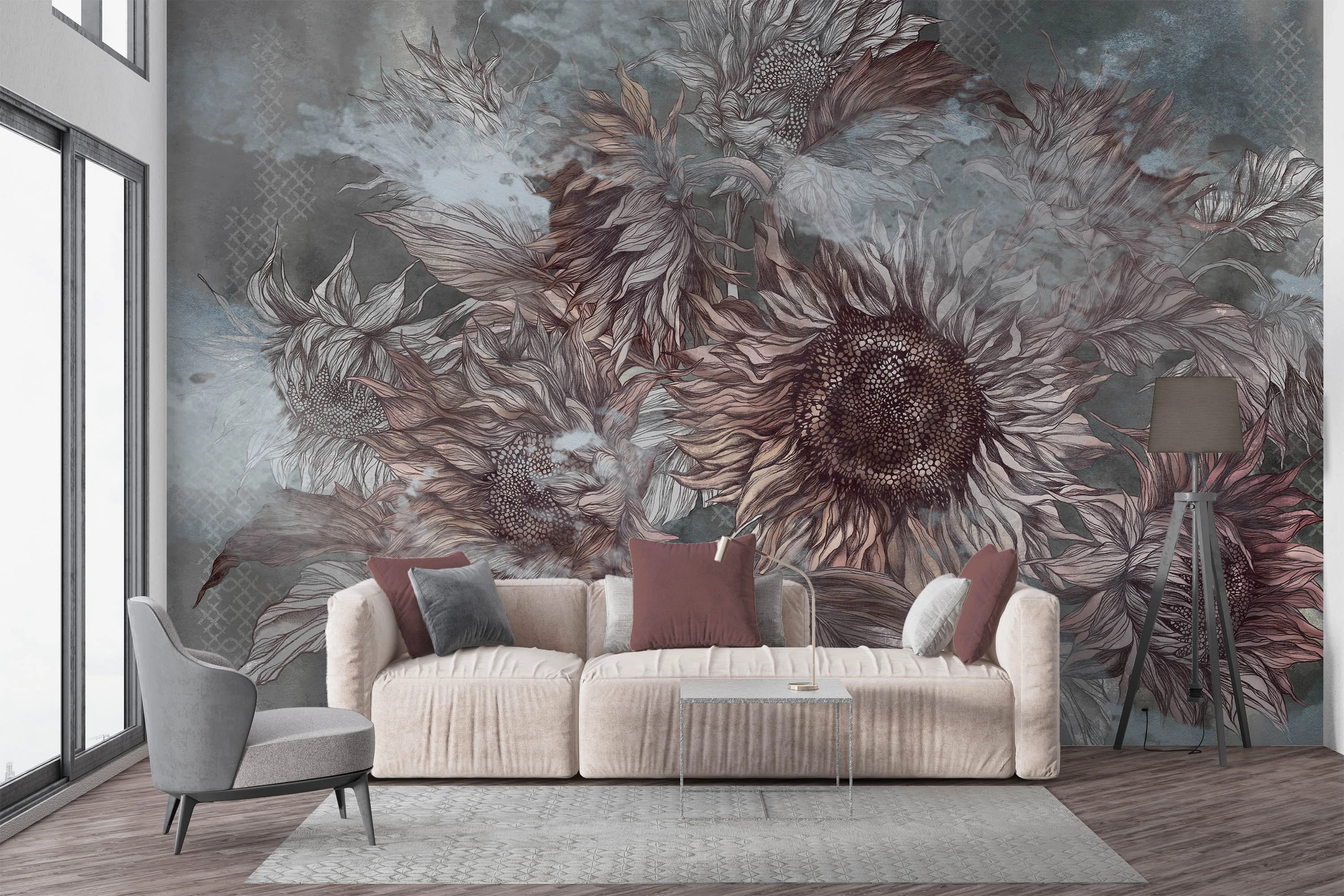 Fototapeta Cisza Słoneczników