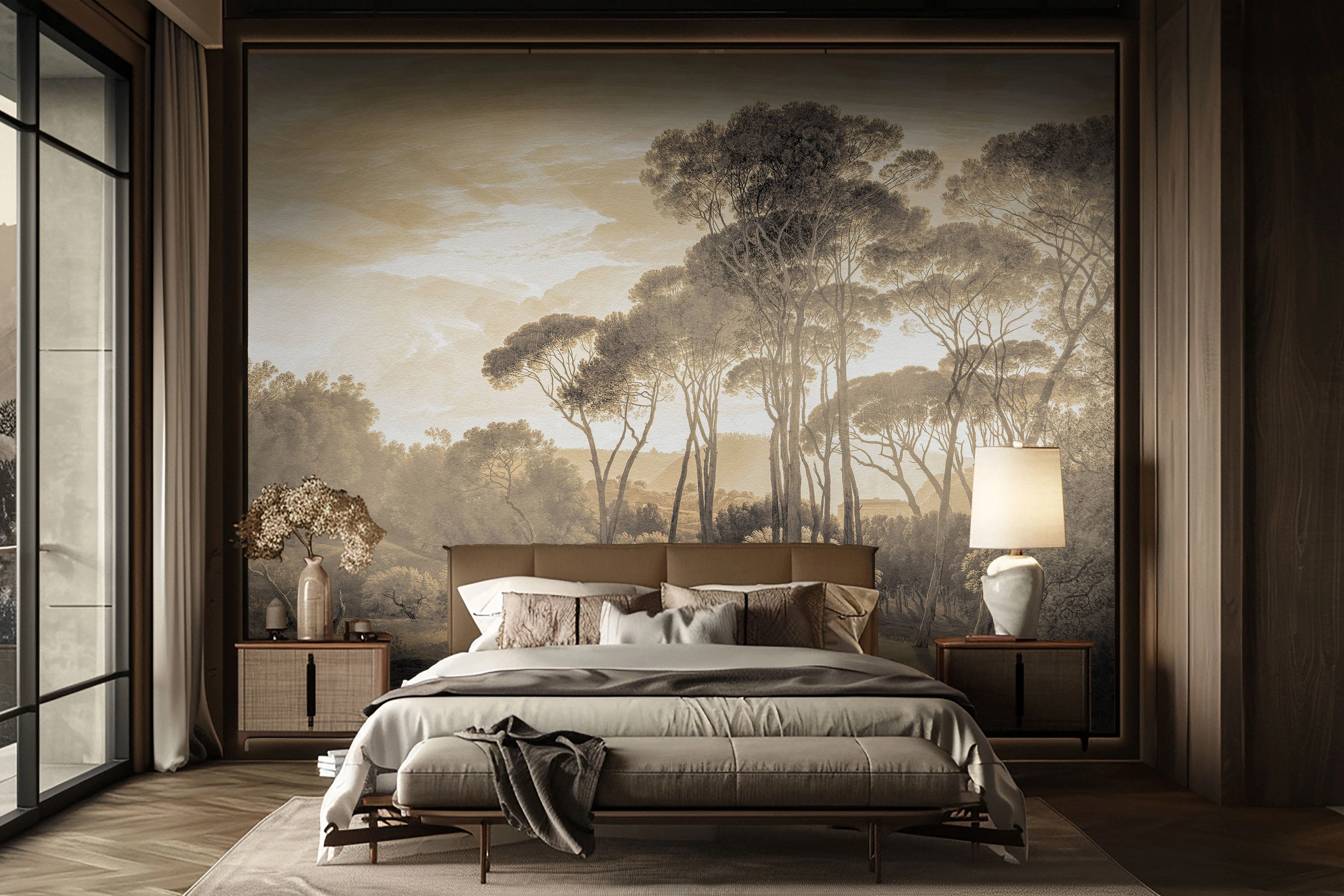 Fototapeta Cisza Sosen