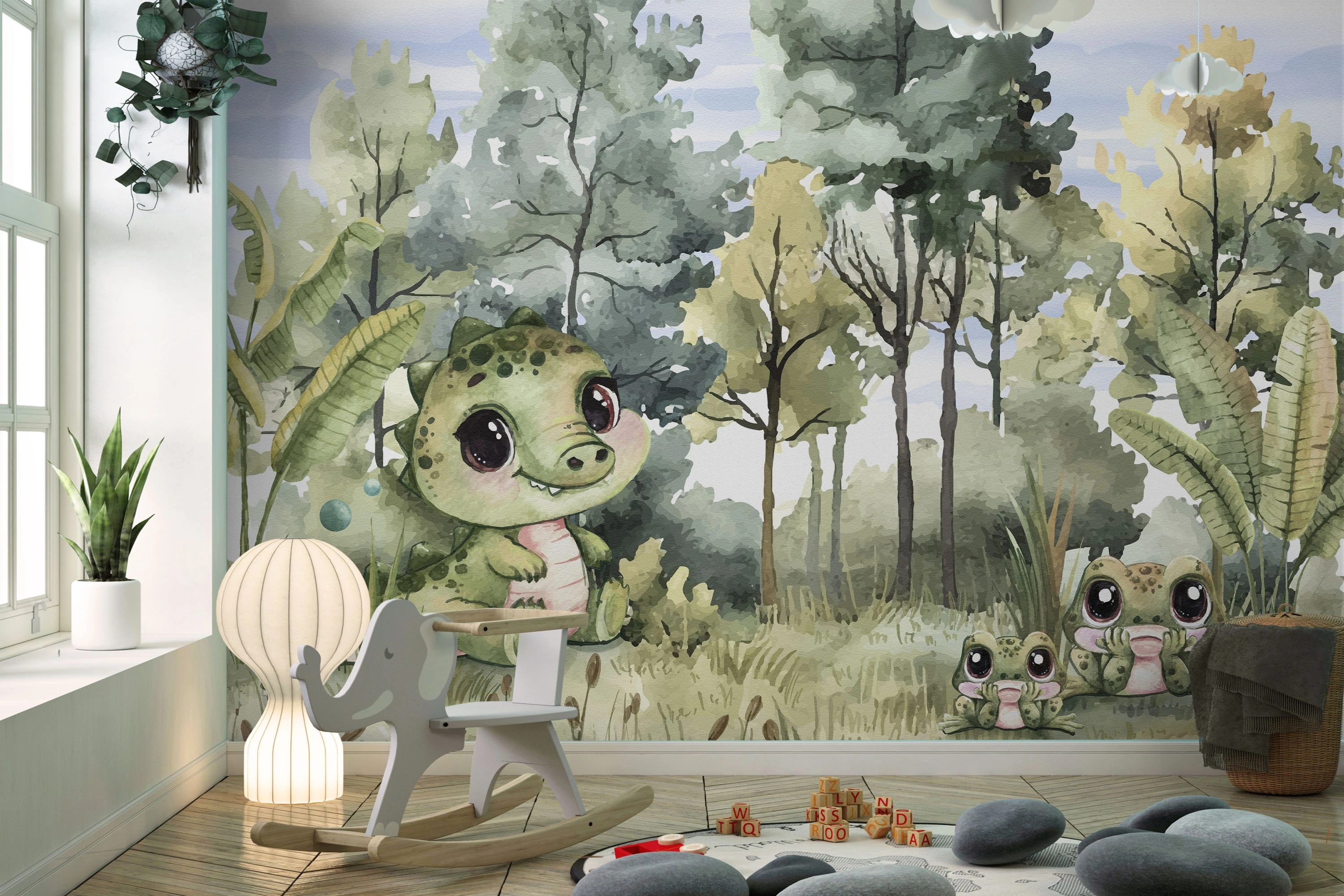 Fototapeta Dinozaury z Lasu