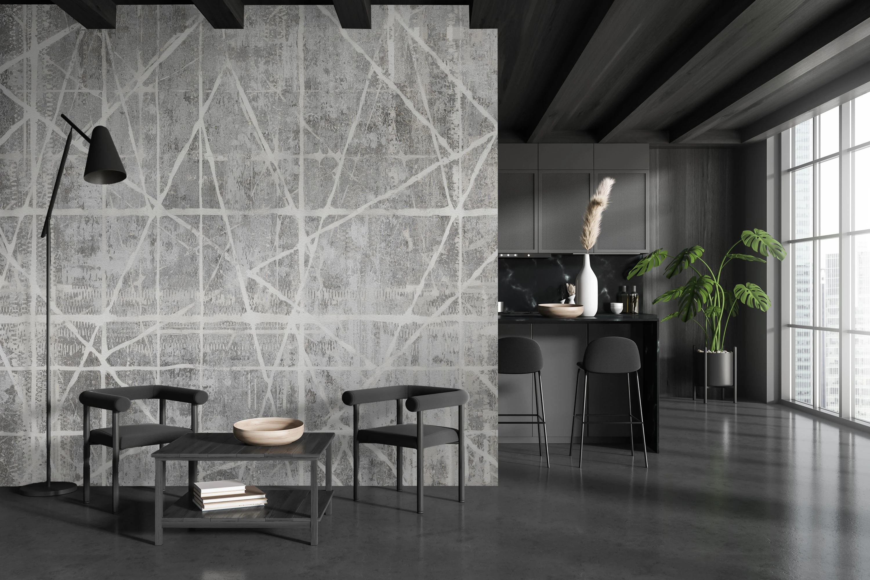 Fototapeta Geometryczna Mgła