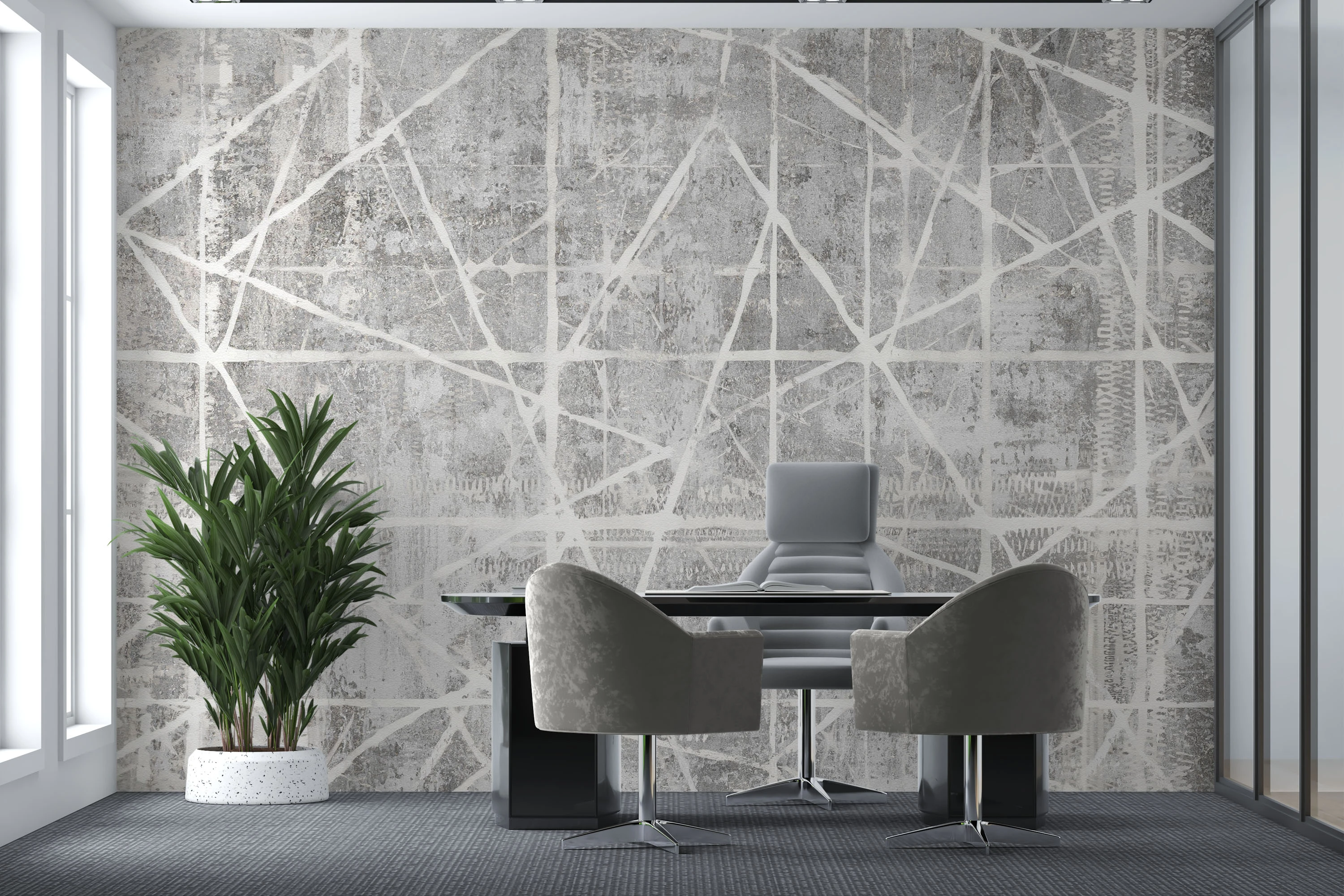 Fototapeta Geometryczna Mgła