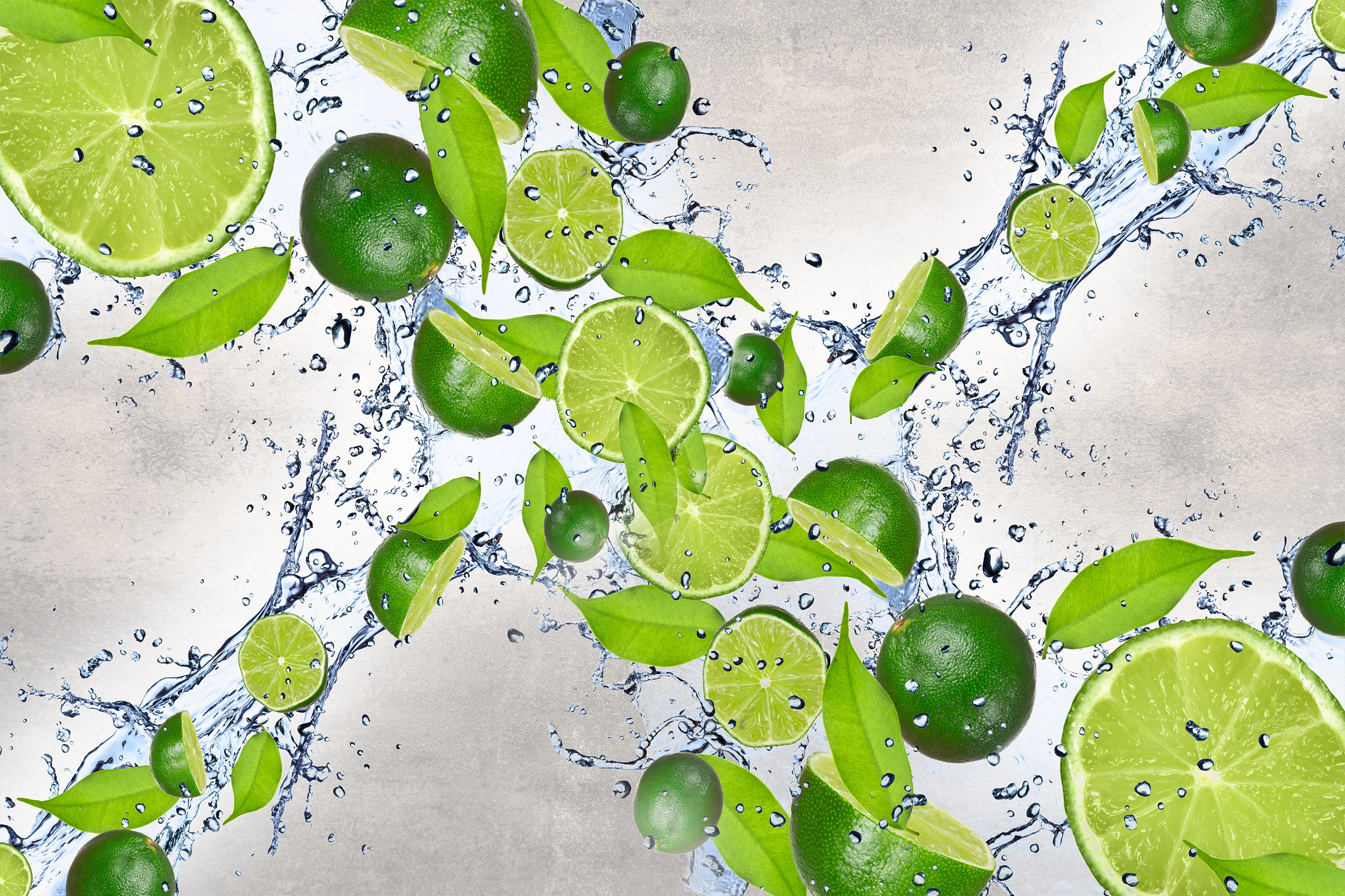 Fototapeta Limonki W Wodzie 6