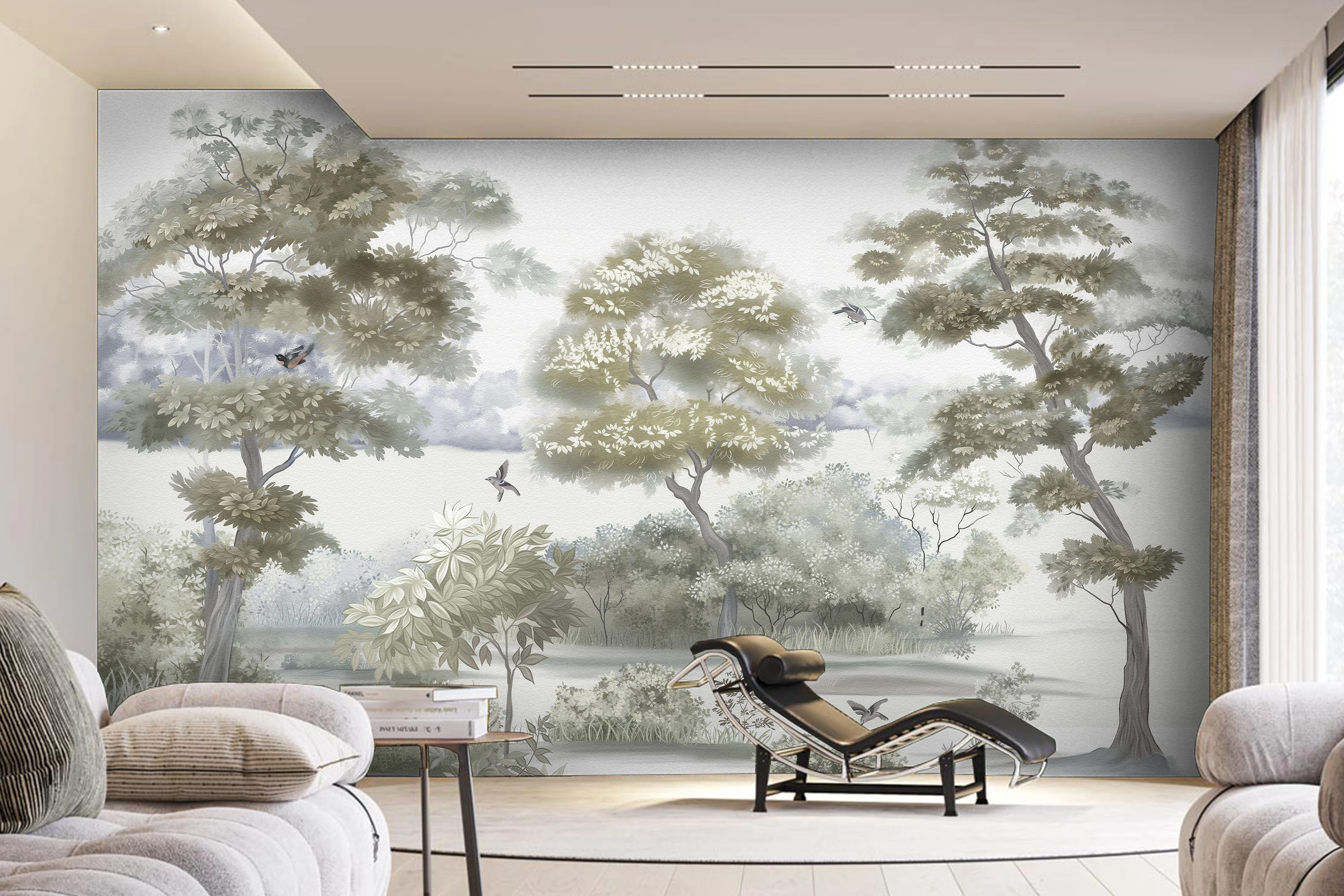 Fototapeta Mglisty Gaj