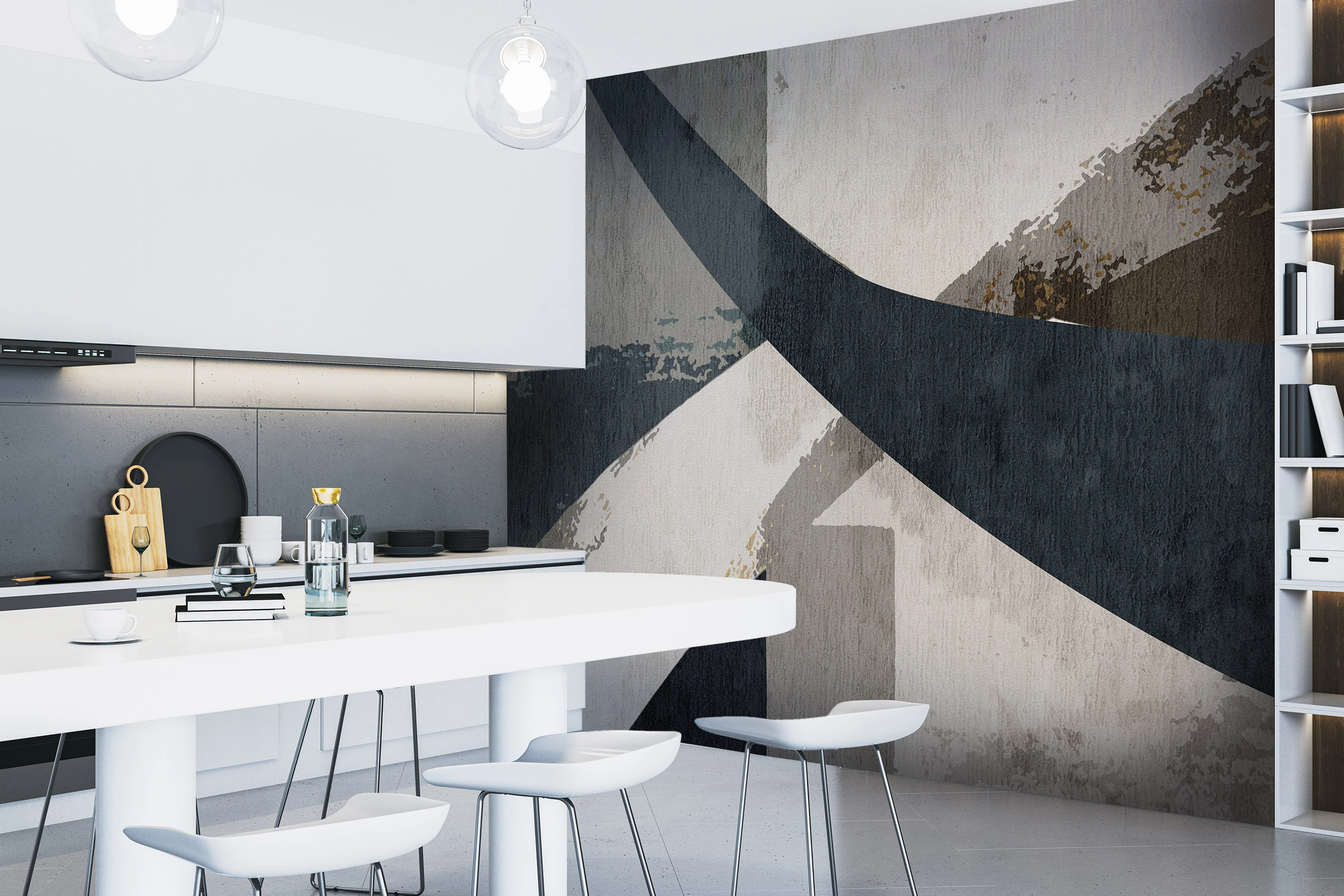 Fototapeta Miękka Geometria