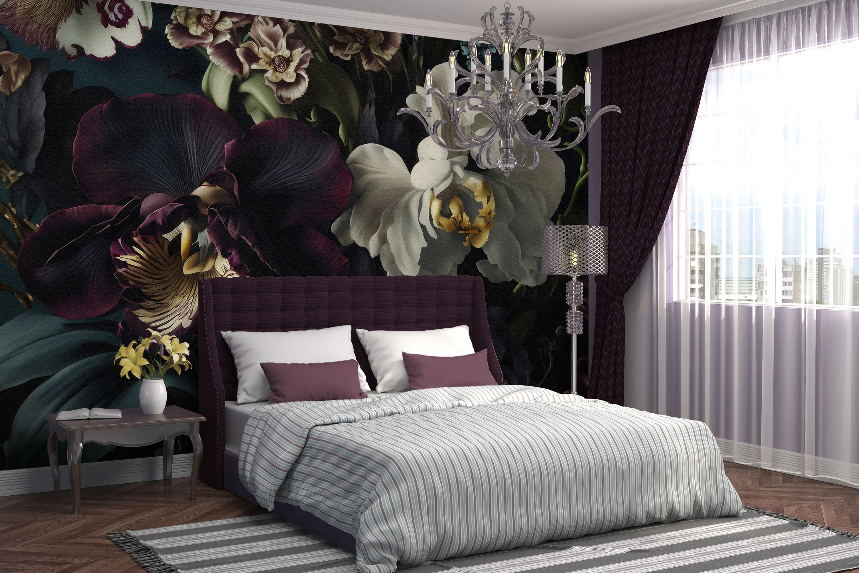 Fototapeta Nocne Orchidee