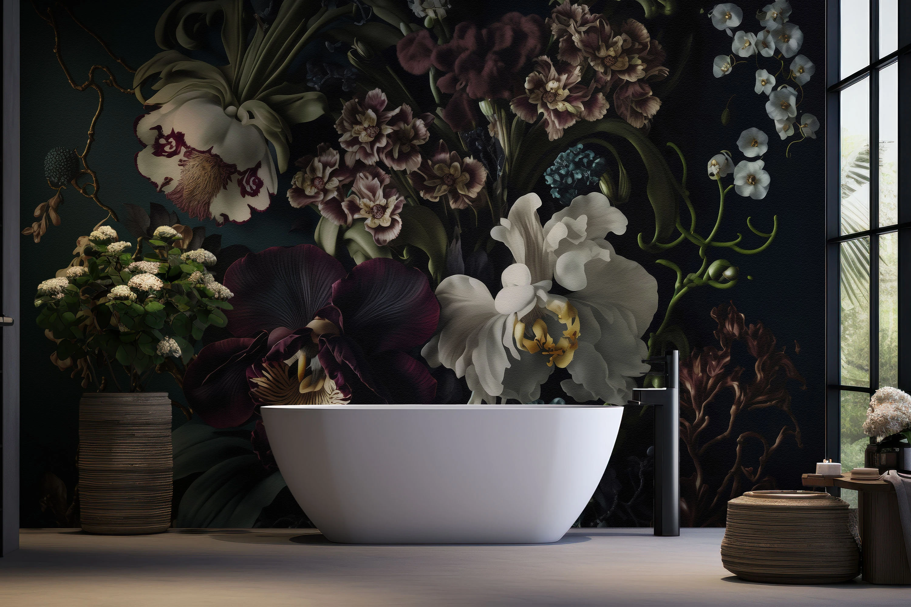 Fototapeta Nocne Orchidee