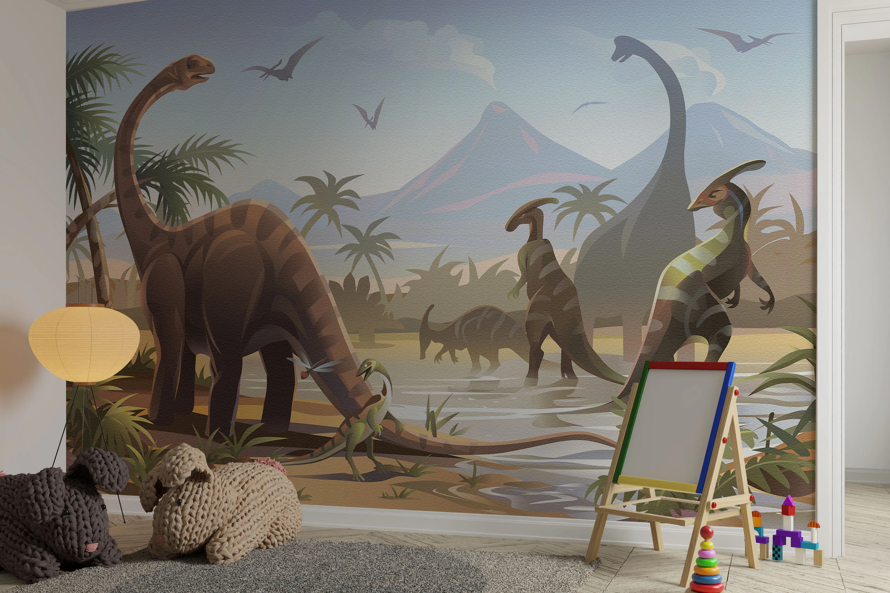 Fototapeta Pod Słońcem Jurajskim