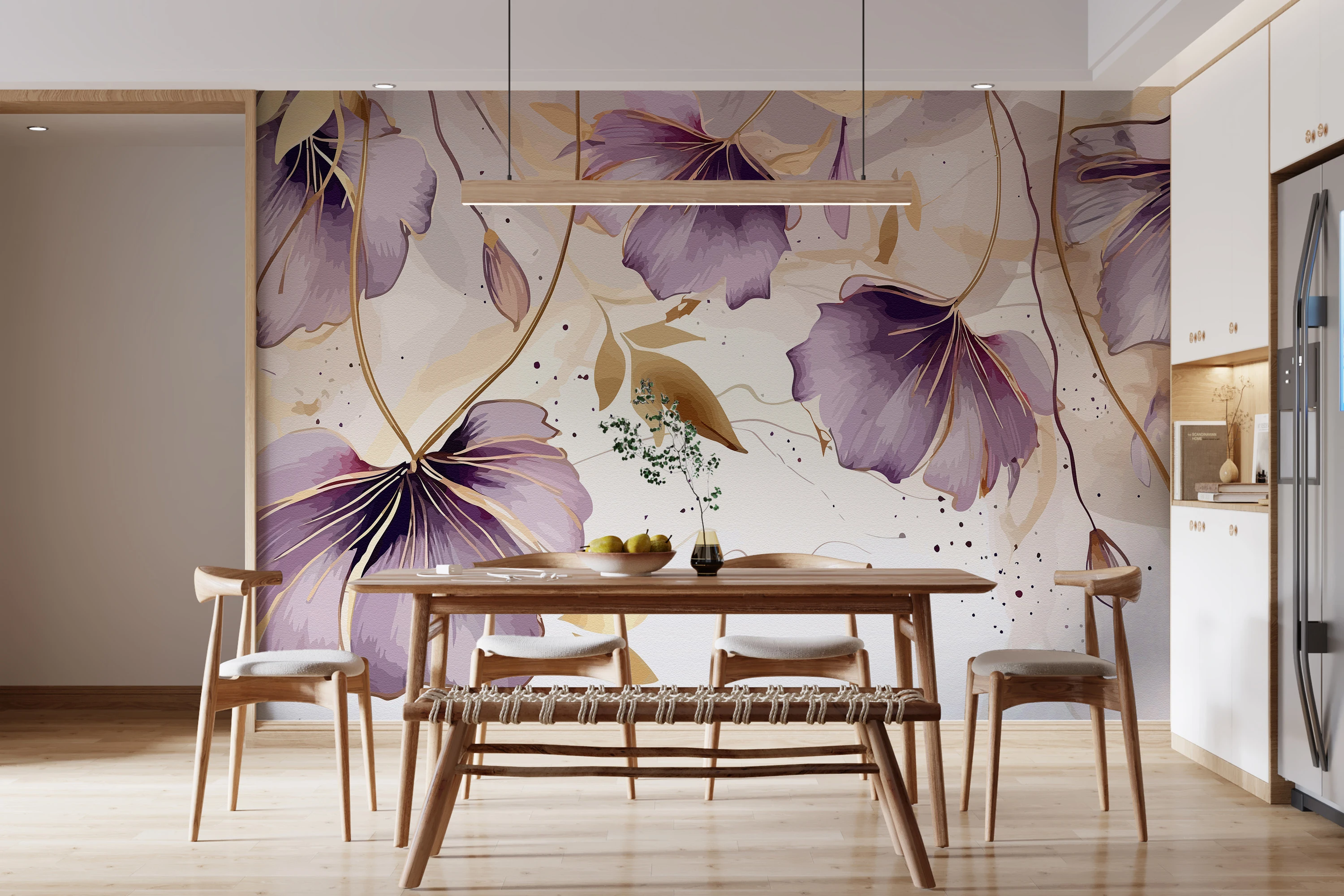 Fototapeta Purpurowa Elegancja
