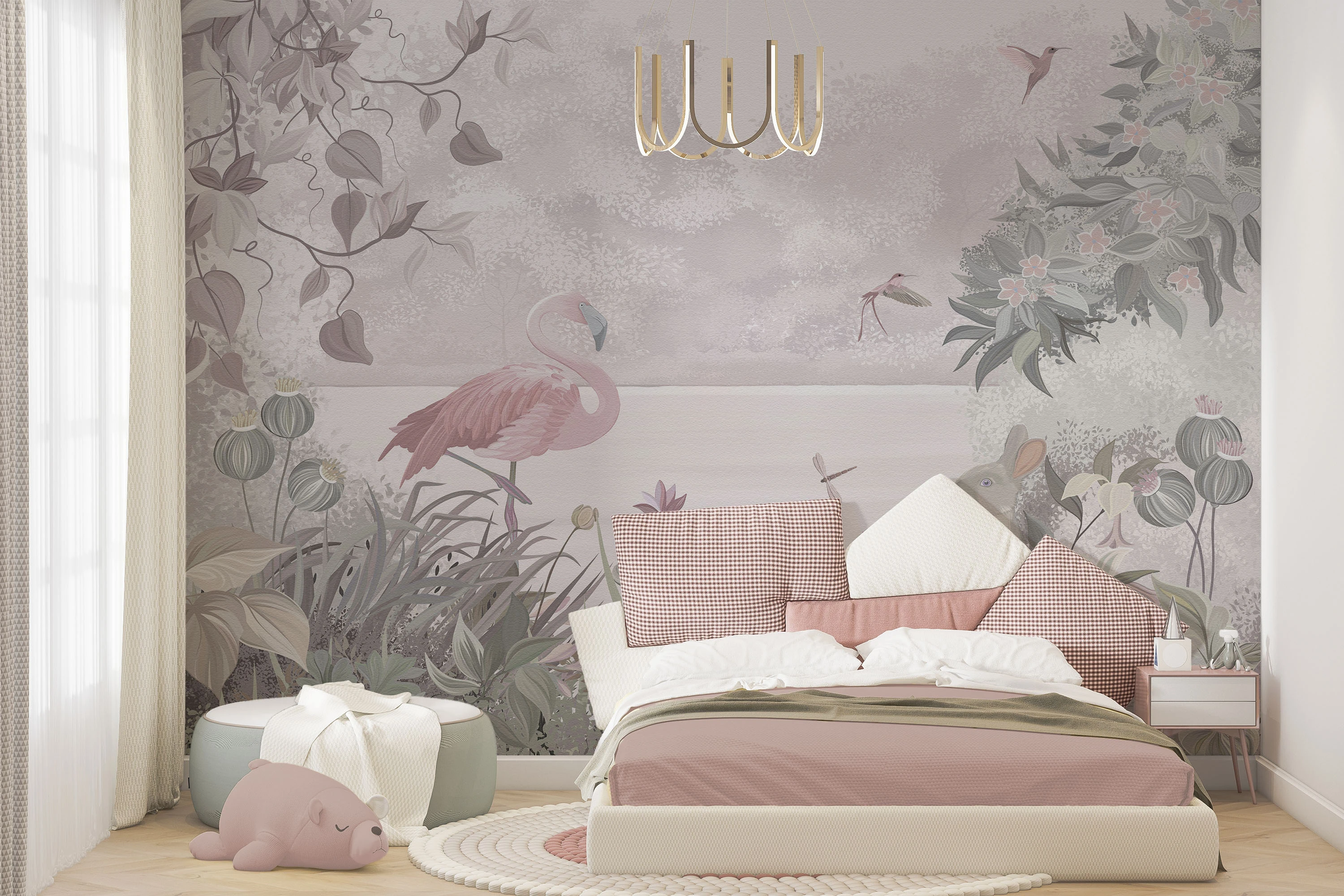 Fototapeta Różowy Raj