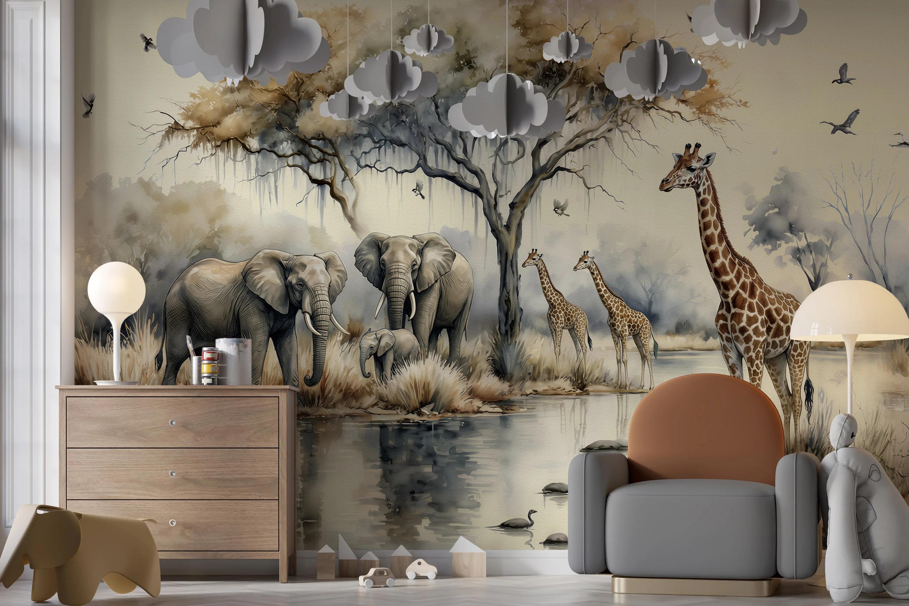 Fototapeta Sawanna Ciszy