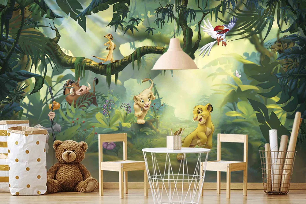 Fototapeta Simba I Przyjaciele