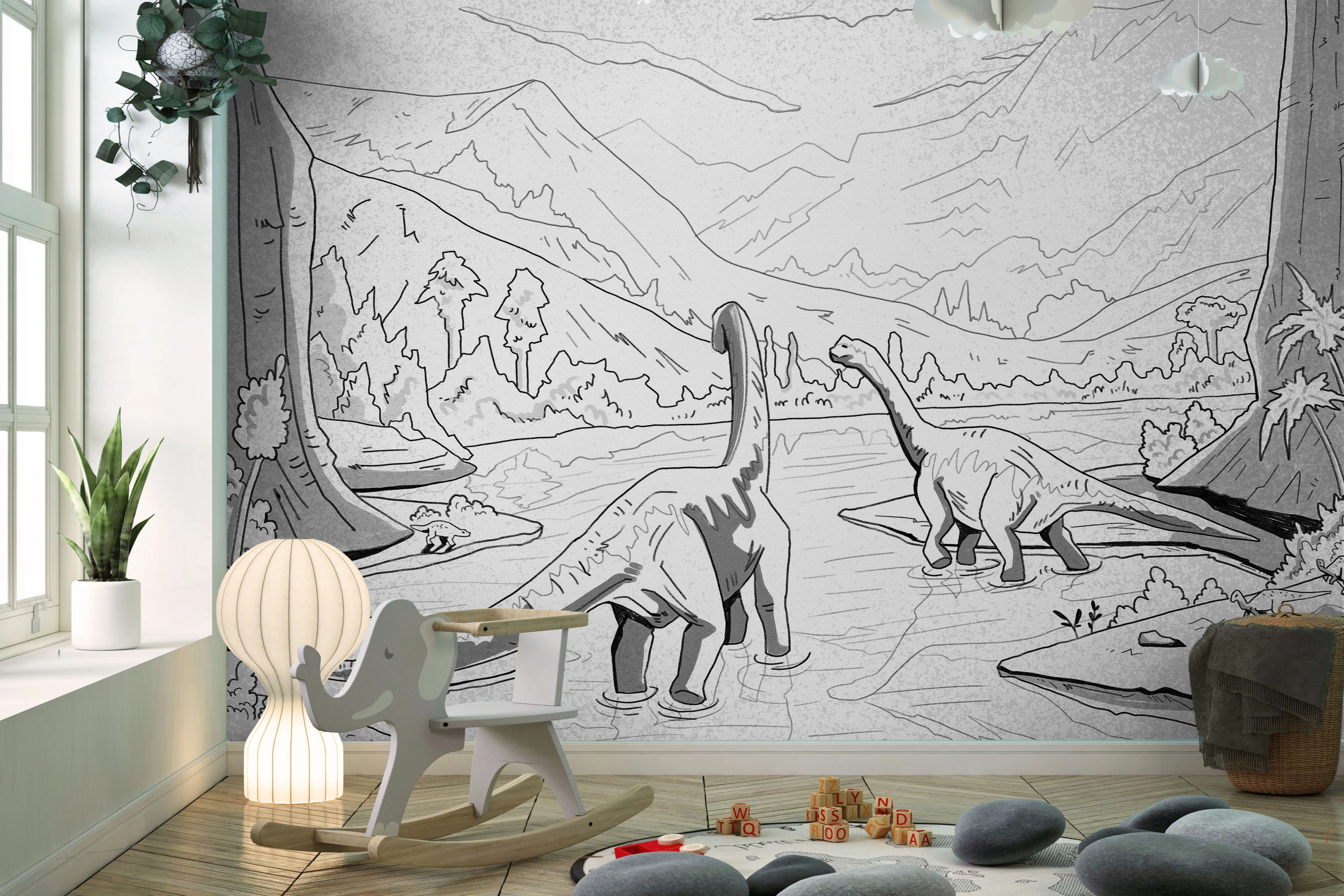 Fototapeta Ślad Dinozaurów