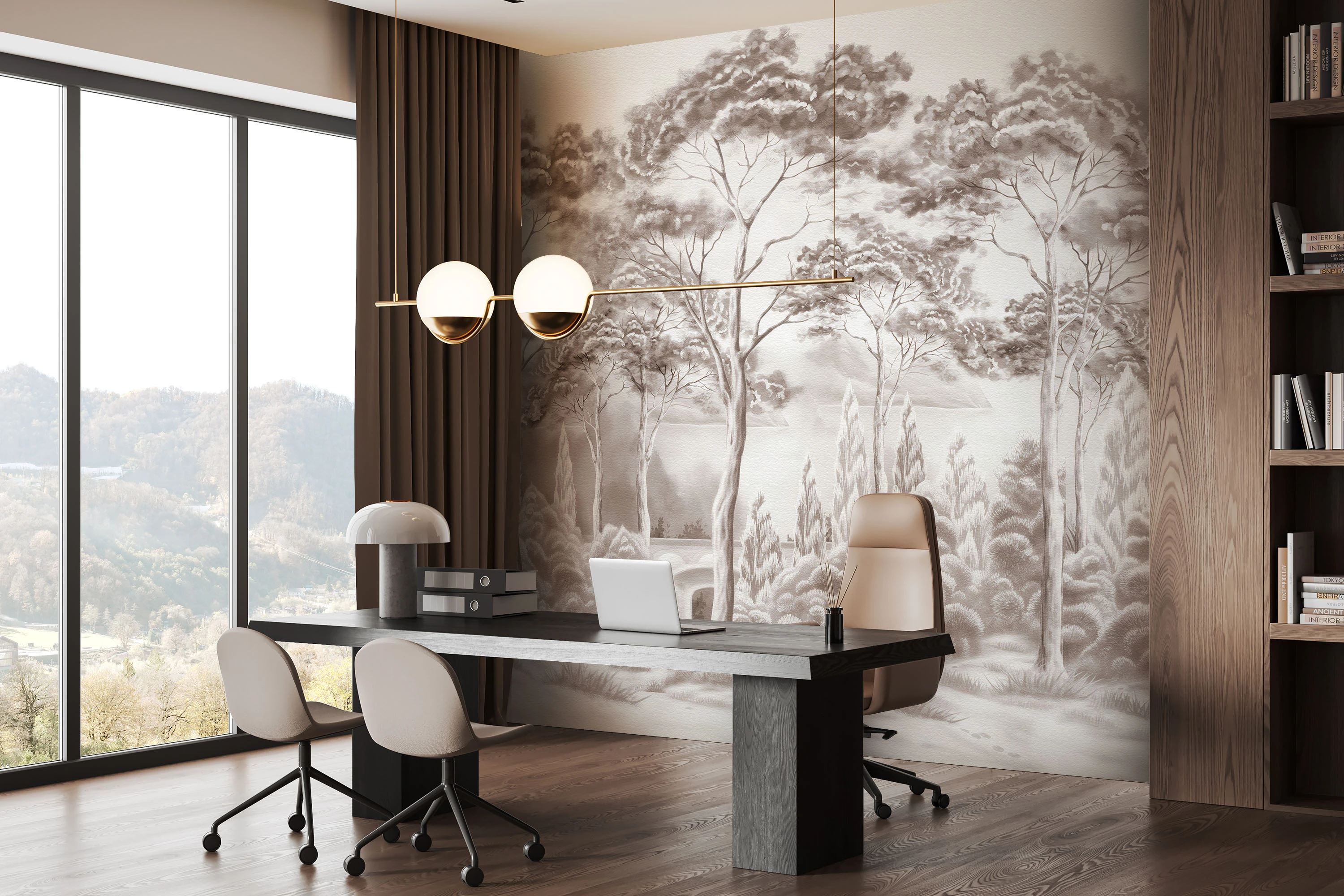 Fototapeta Spokojna Aleja