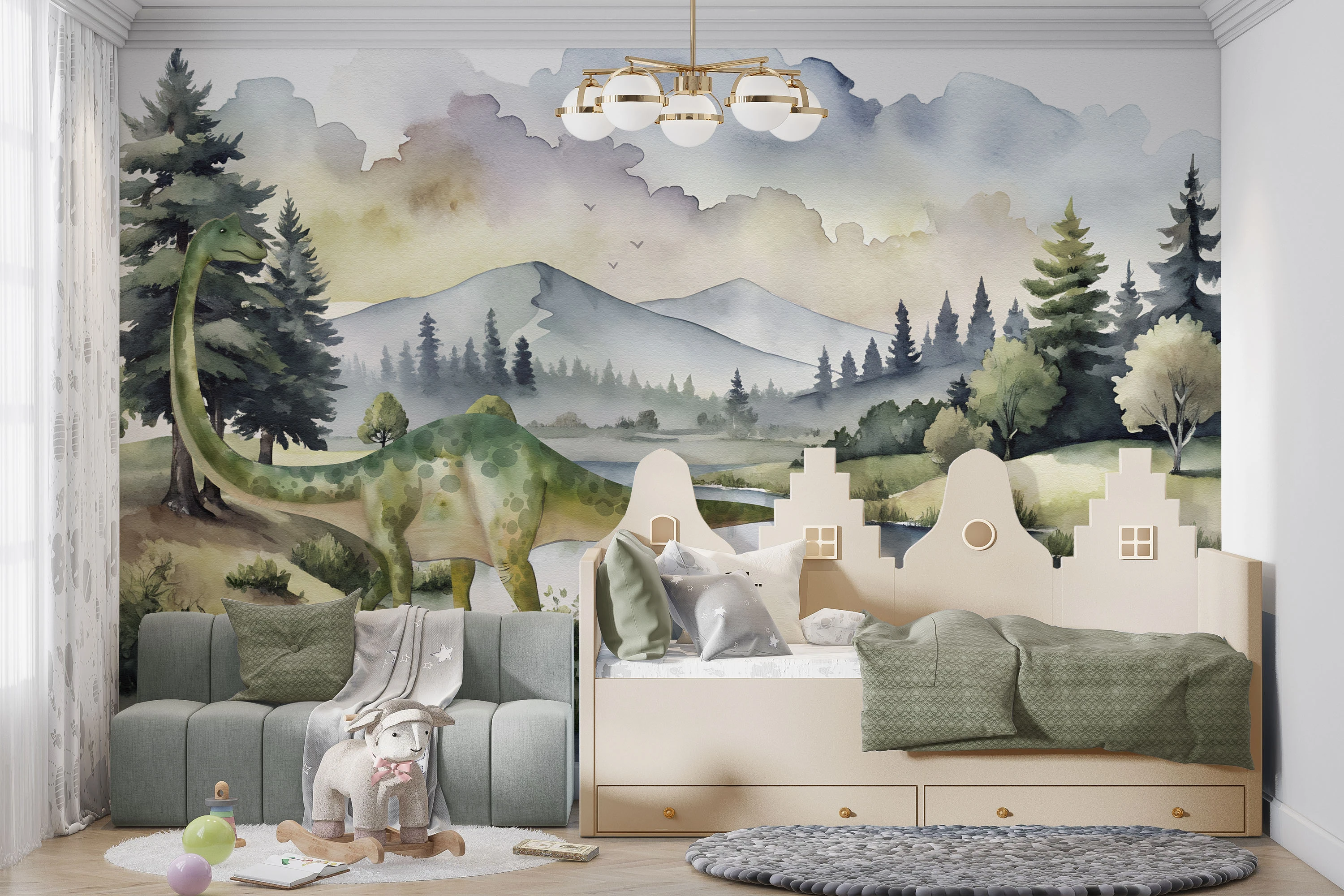 Fototapeta Spokojny Dino Świat