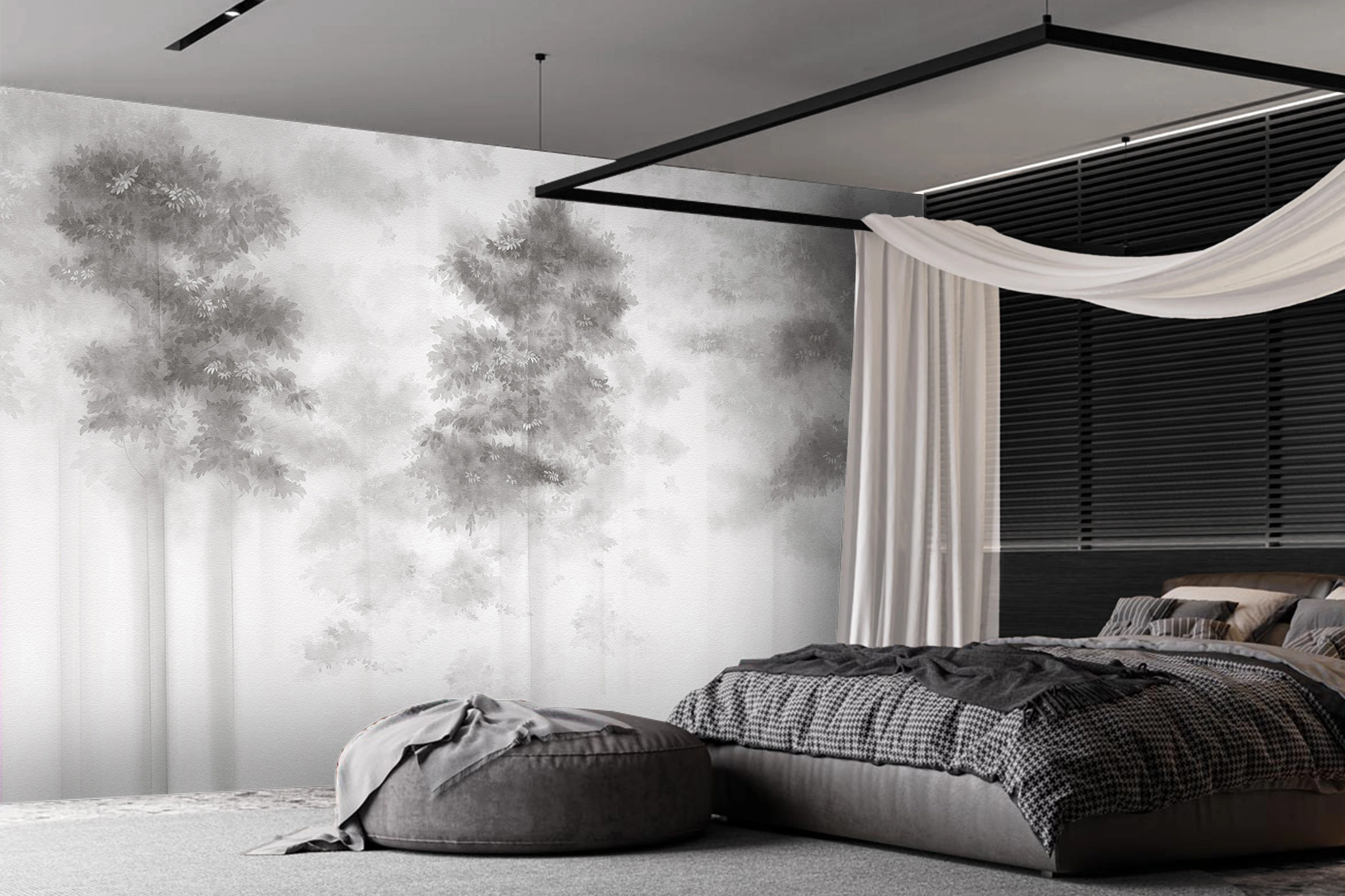 Fototapeta Szare Echo Natury