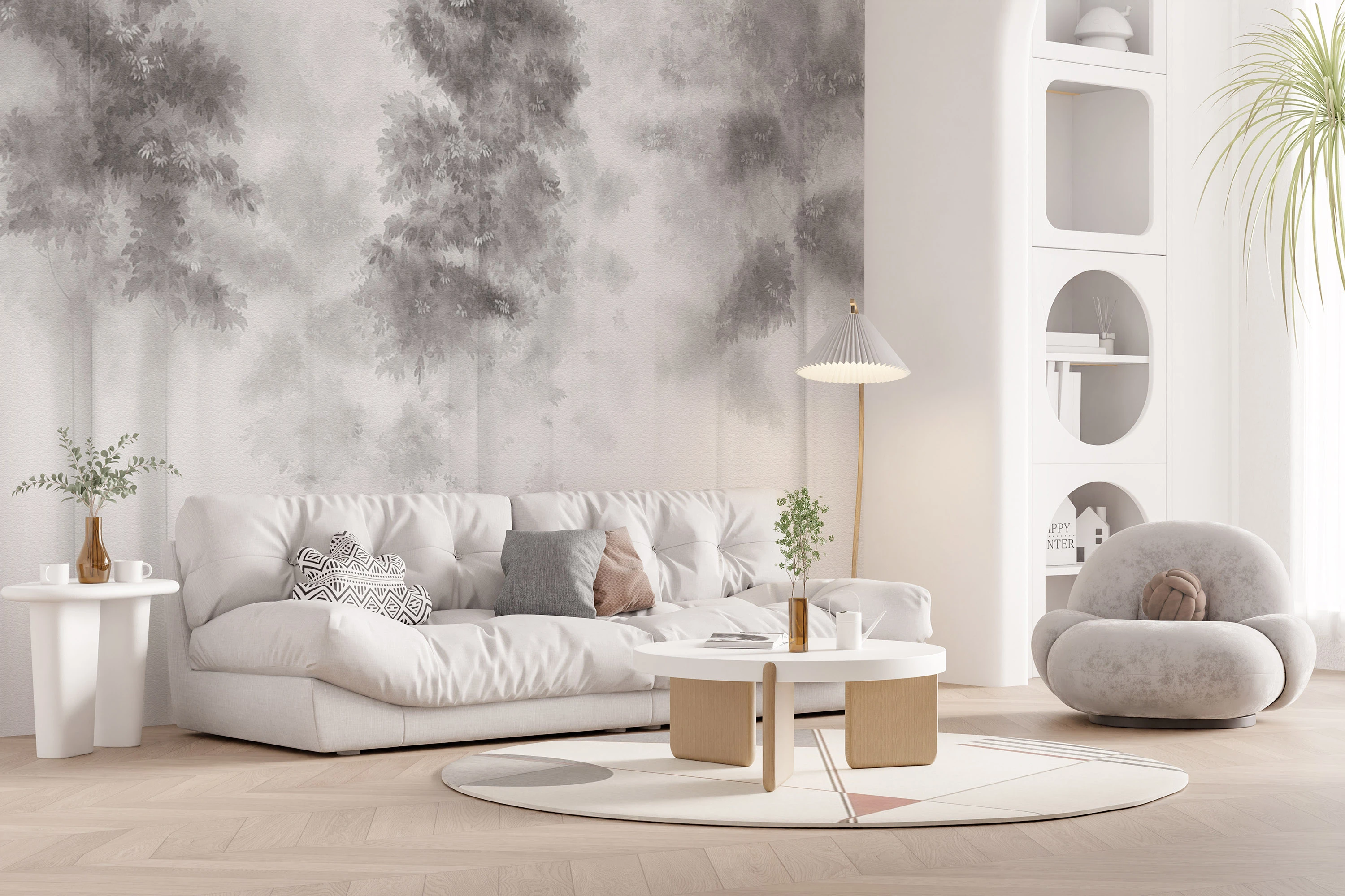 Fototapeta Szare Echo Natury