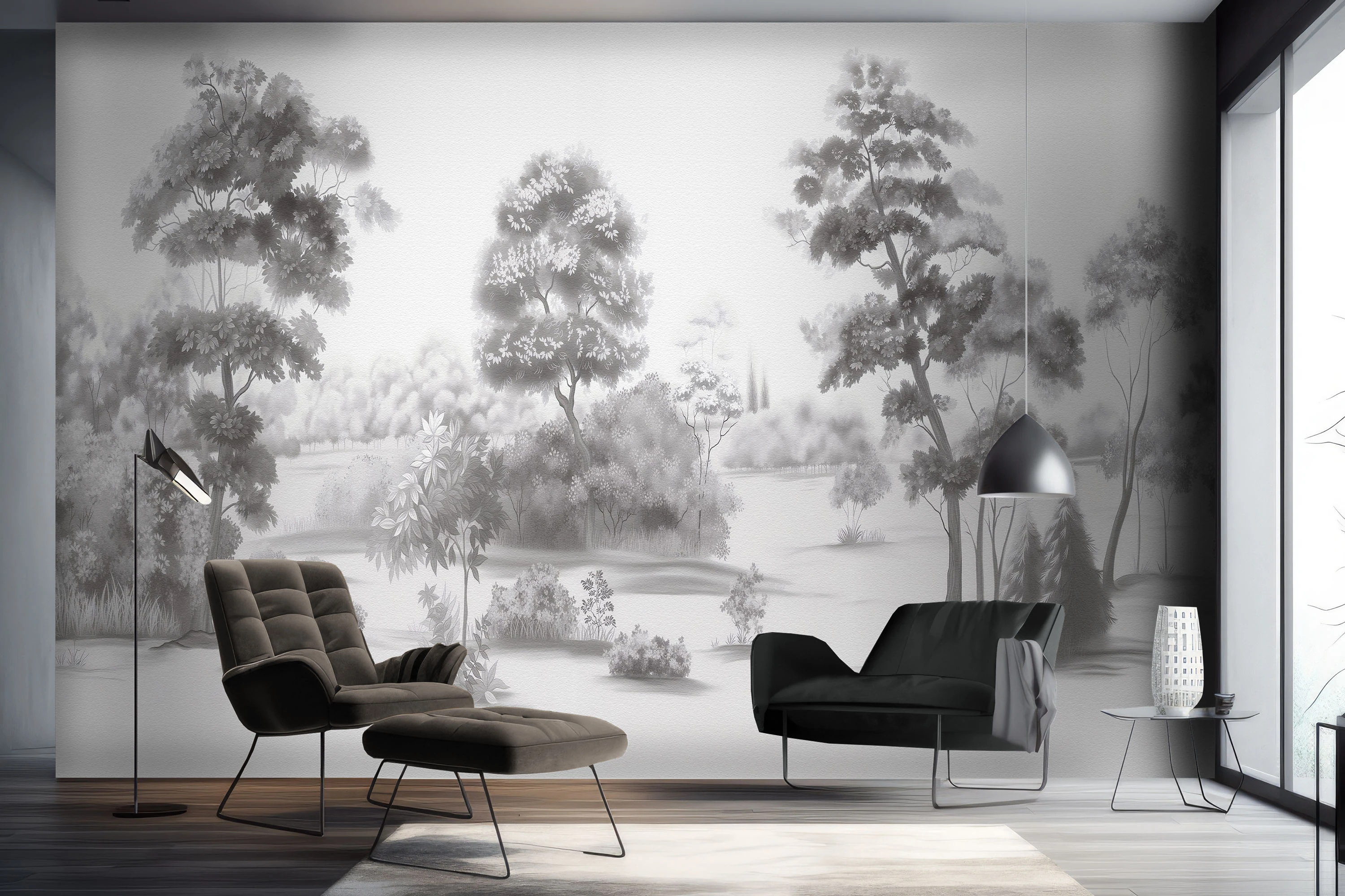 Fototapeta Szept Szarego Lasu