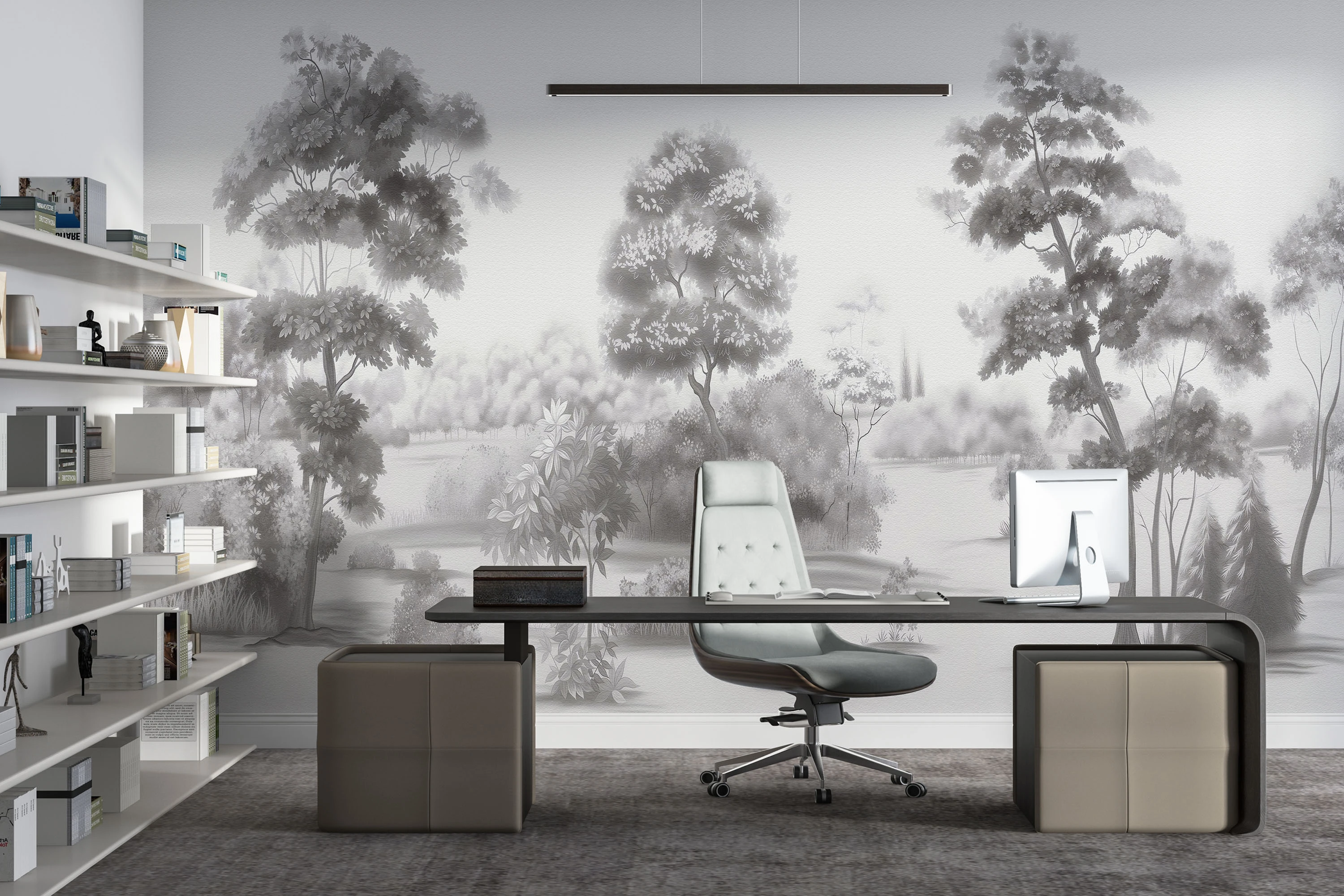 Fototapeta Szept Szarego Lasu