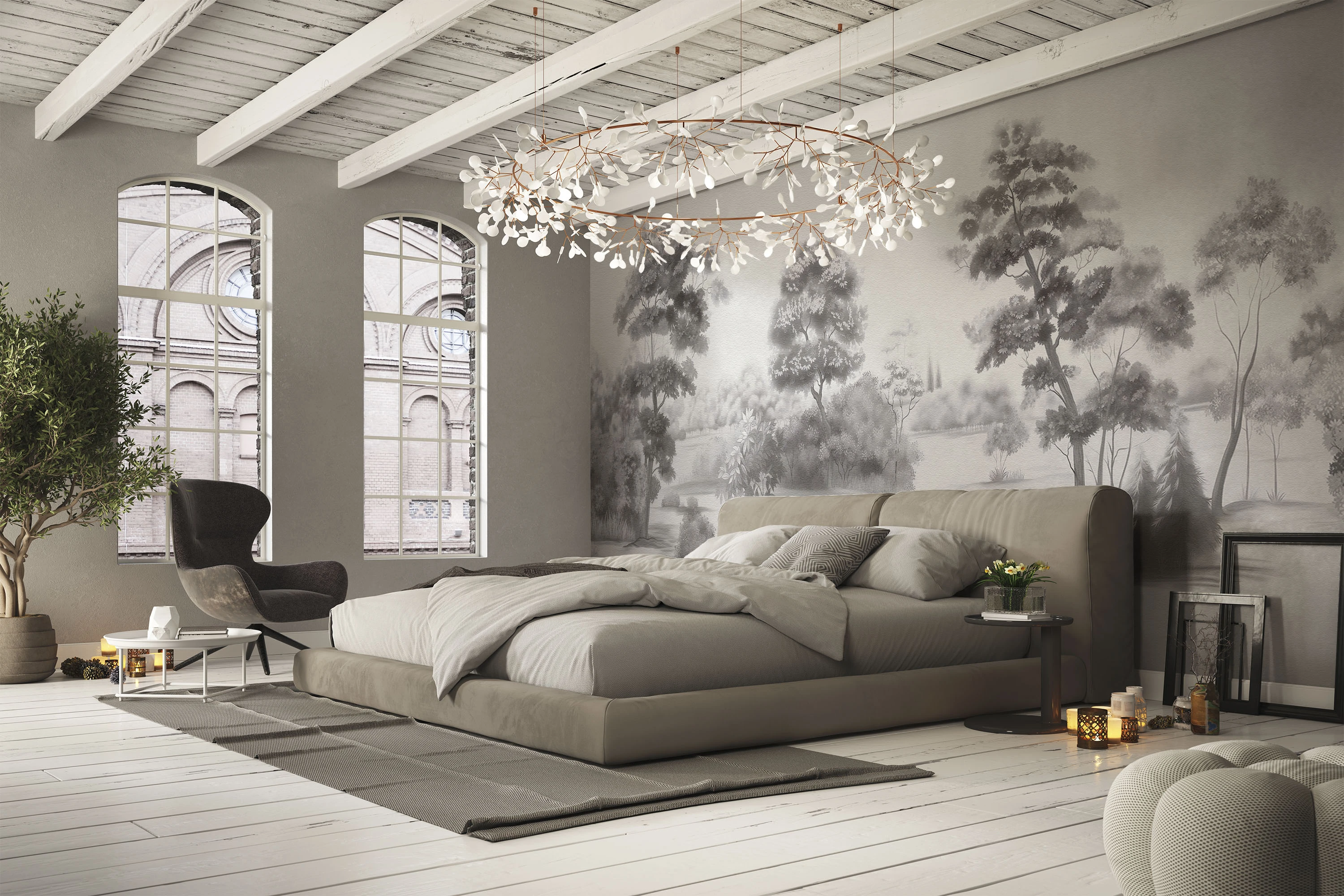 Fototapeta Szept Szarego Lasu