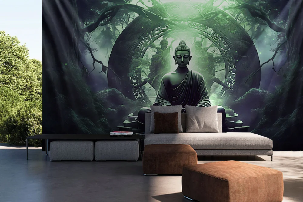 Fototapeta Tajemniczy Budda