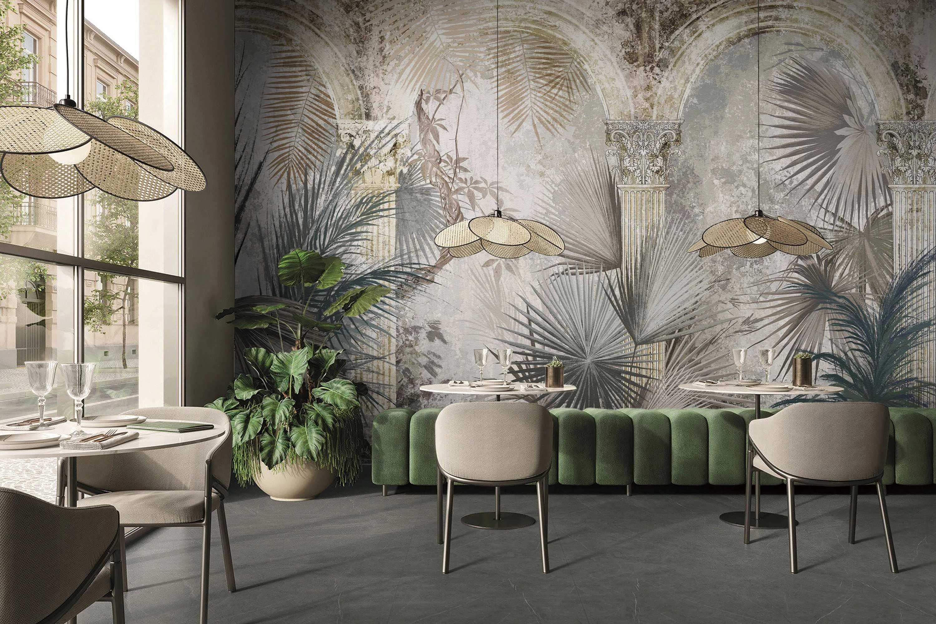 Fototapeta Tropikalne Arkady