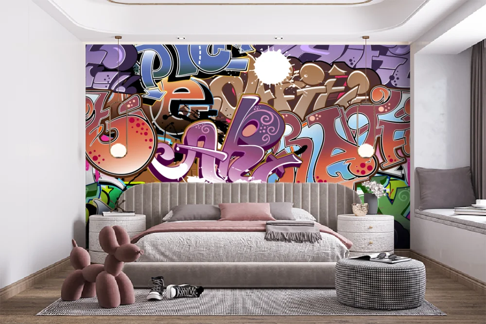 Fototapeta Kalejdoskopowe Graffiti