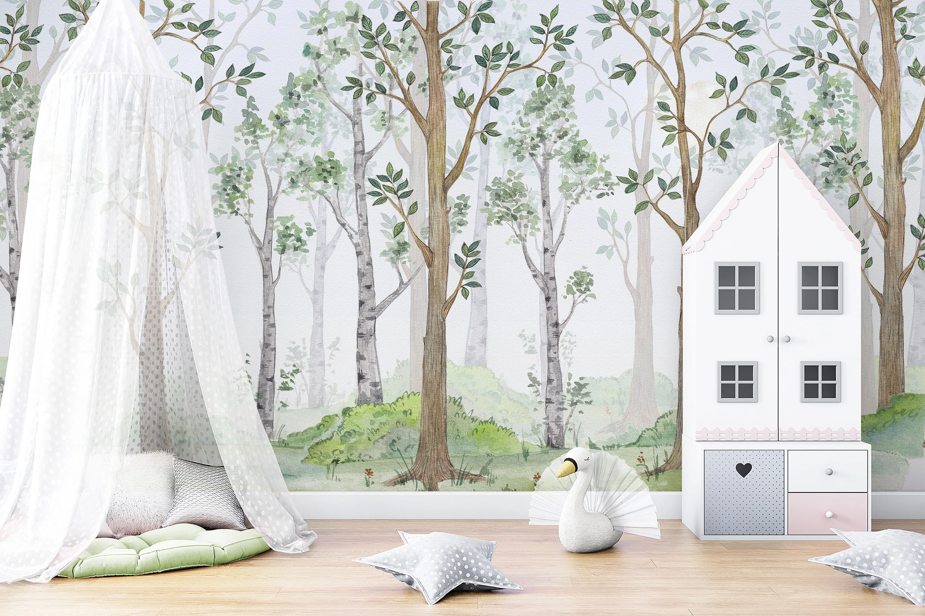 Fototapeta Zielona Harmonia