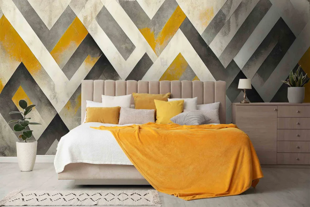 Fototapeta Granż Styl Geometria