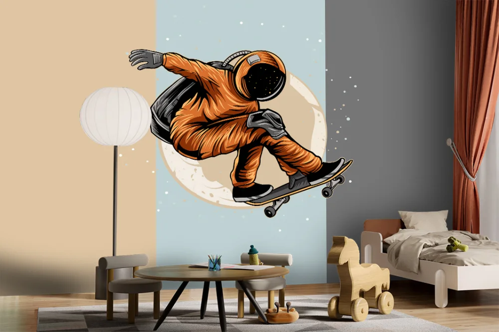 Fototapeta Kosmiczny Skater