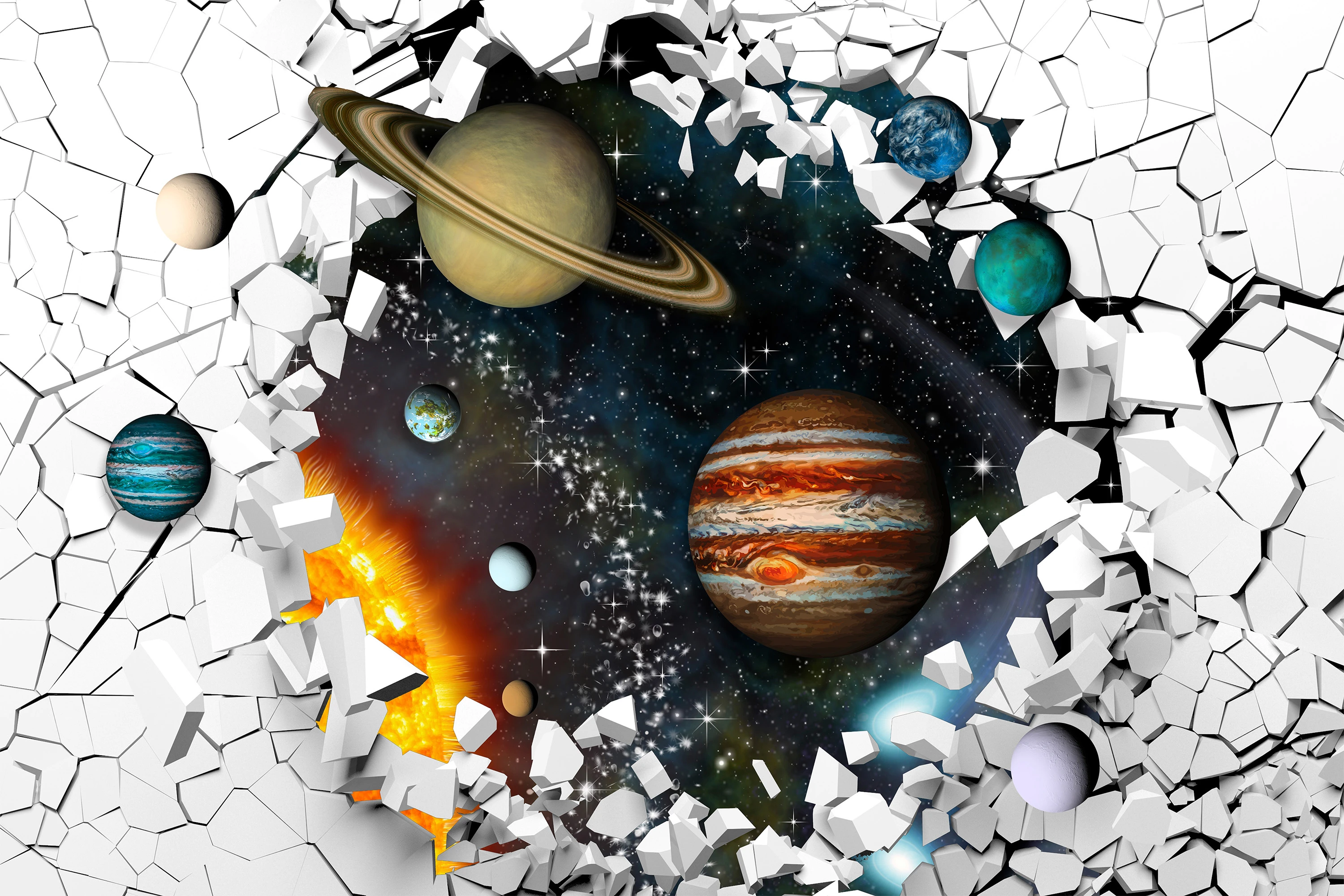 Fototapeta Kosmos 3D 6