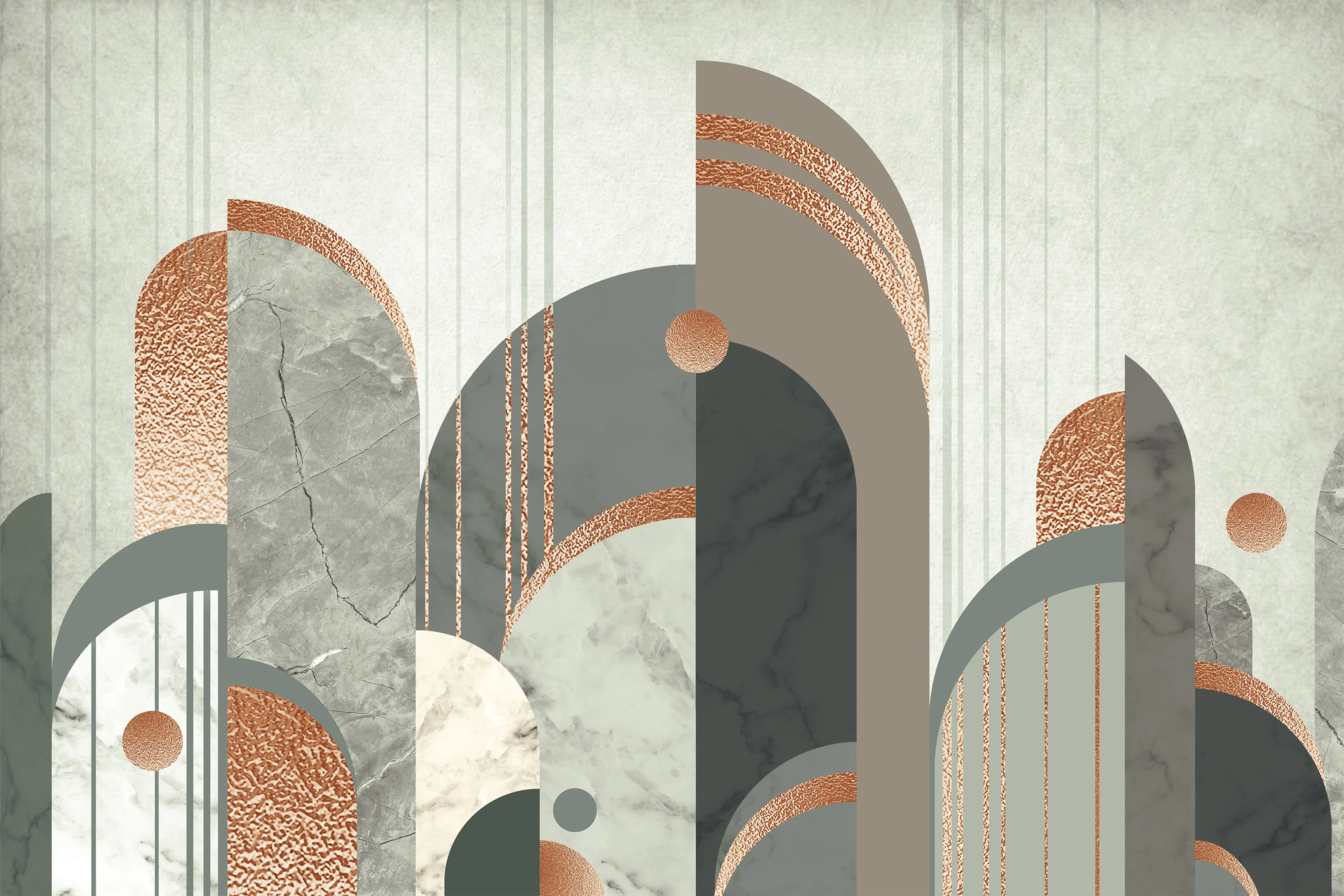 Fototapeta Luksusowa Geometria Marmur 6
