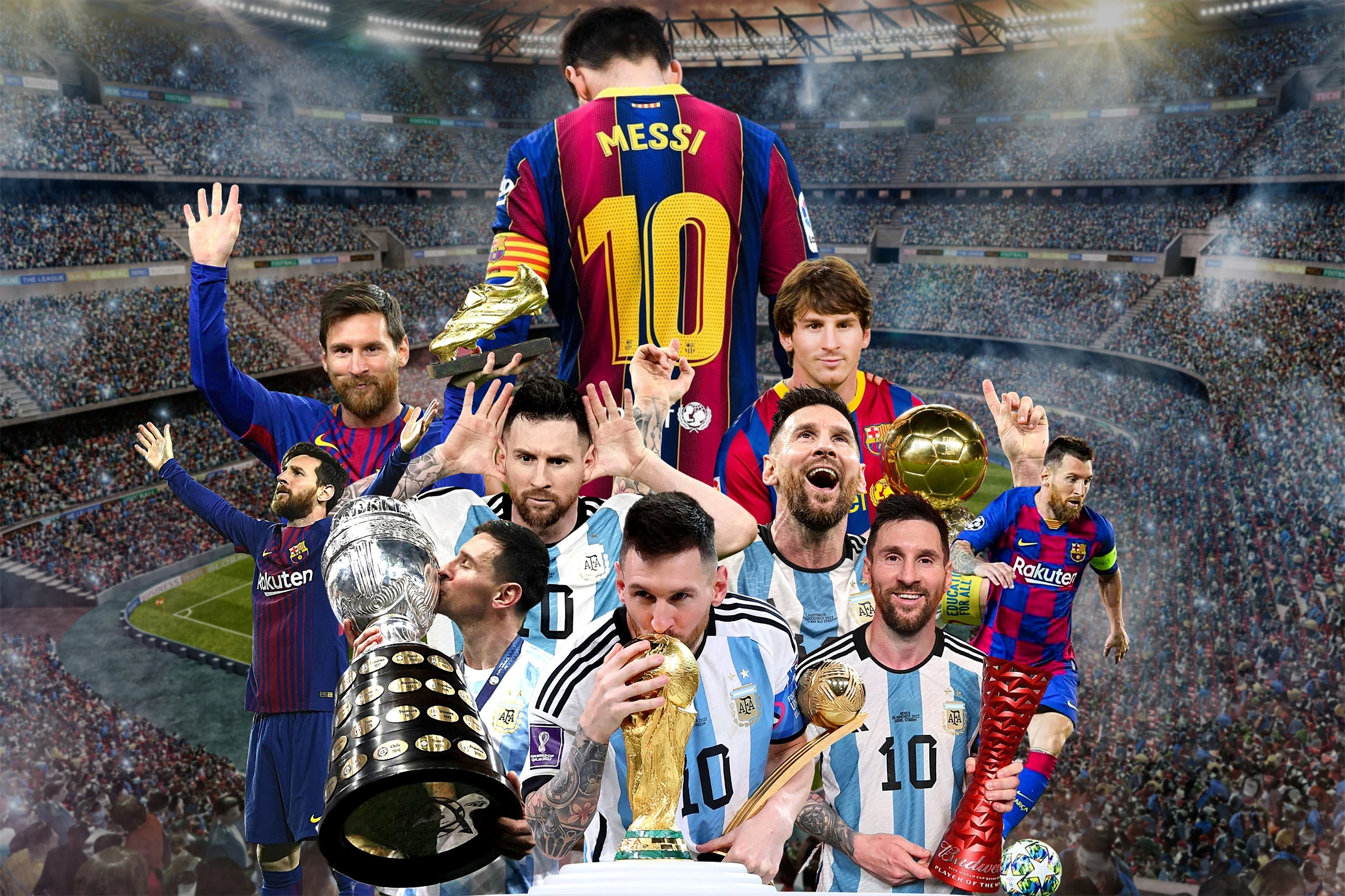 Fototapeta Piłkarz Messi 10