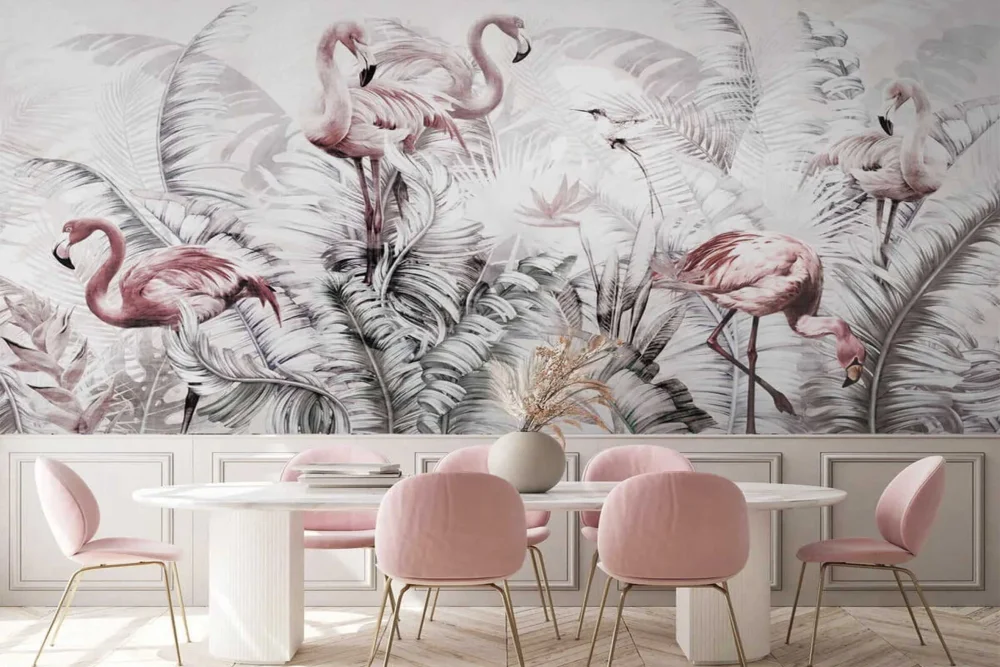 Fototapeta Różowe Flamingi