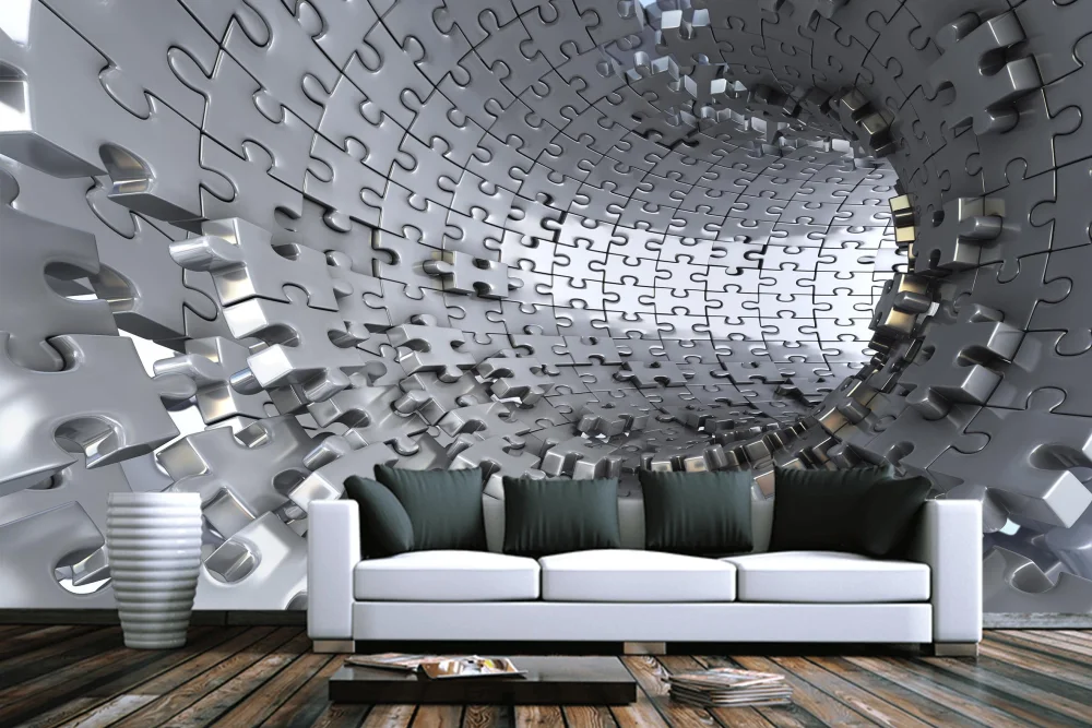Fototapeta Srebrny Tunel