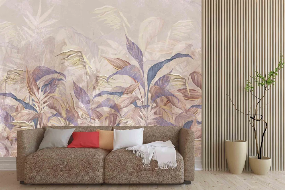 Fototapeta Tropikalne Liście W Stylu Boho