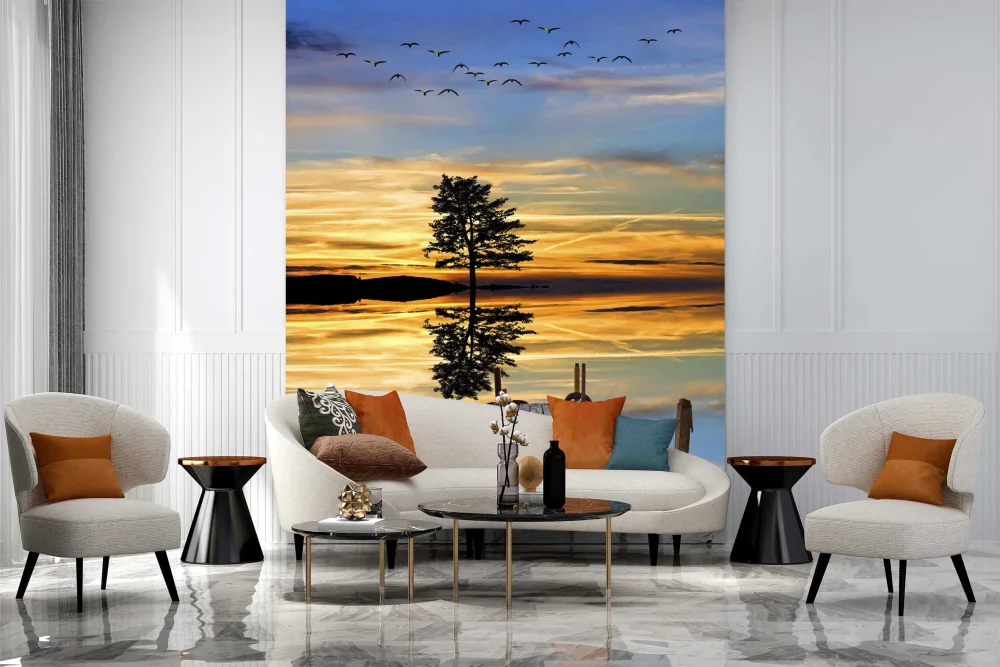 Fototapeta Wieczór Nad Jeziorem
