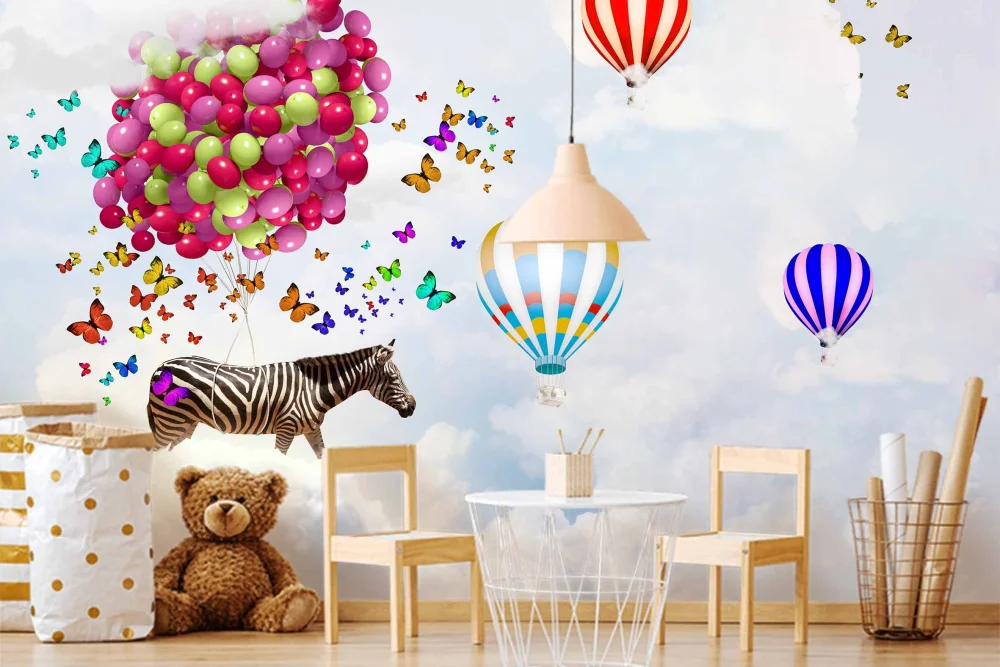 Fototapeta Zebra I Balony